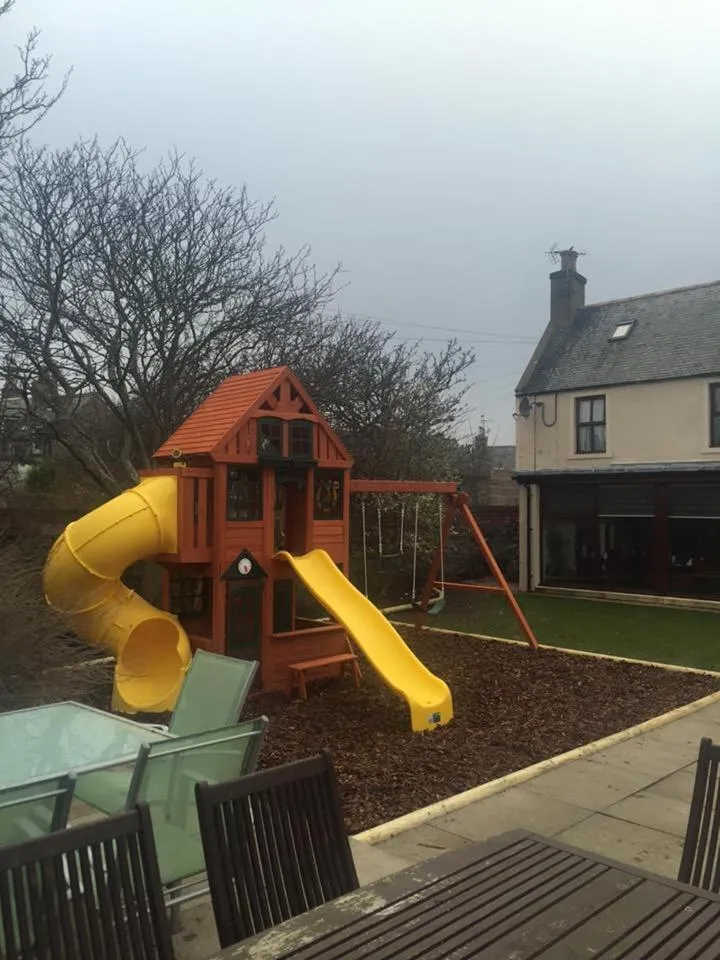 Children play ground in Seafield Arms Hotel