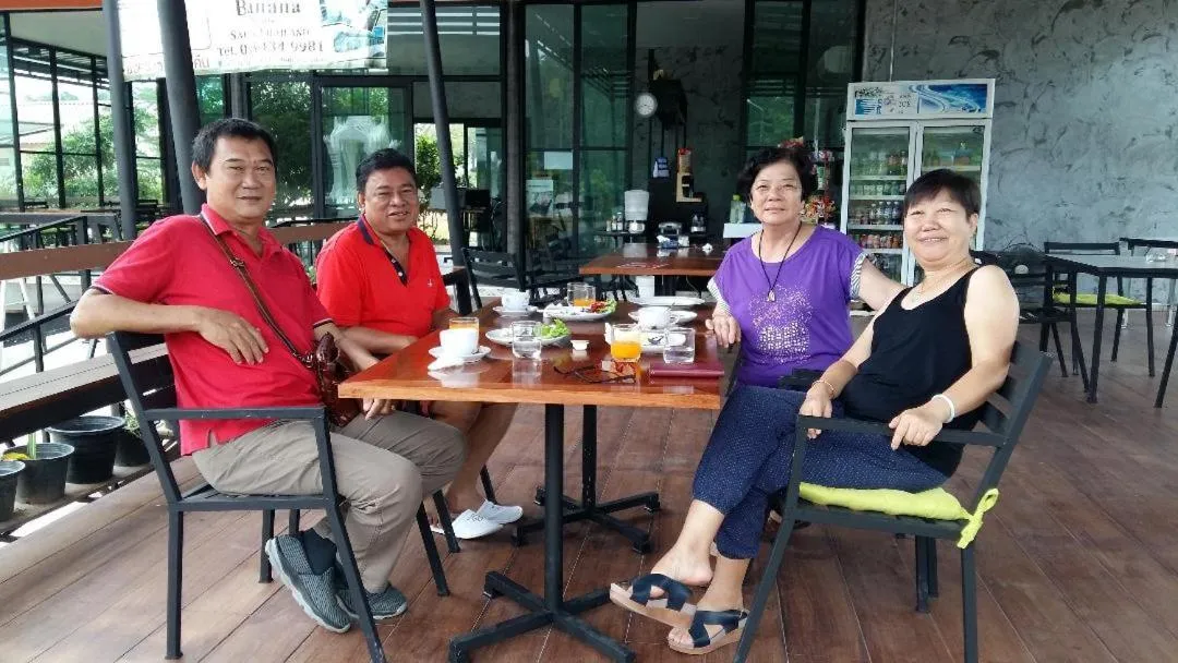 group of guests in Banana Resort Sadao