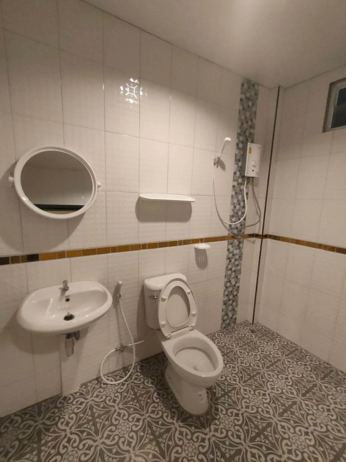 Shower in Banana Resort Sadao