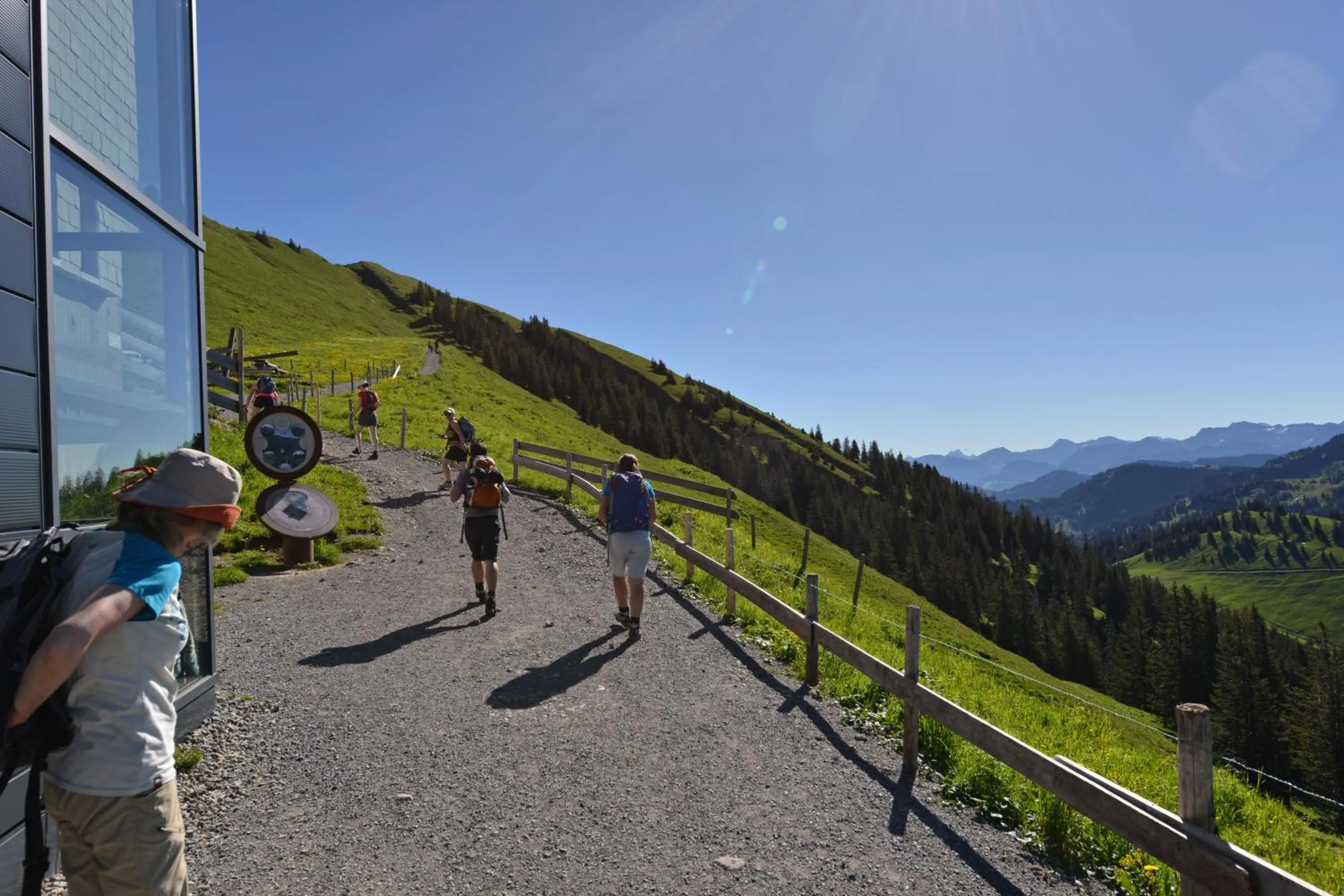 Natural landscape in Berghüs Schratt - EINFACH ANDERS - Ihr vegetarisches und veganes Biohotel