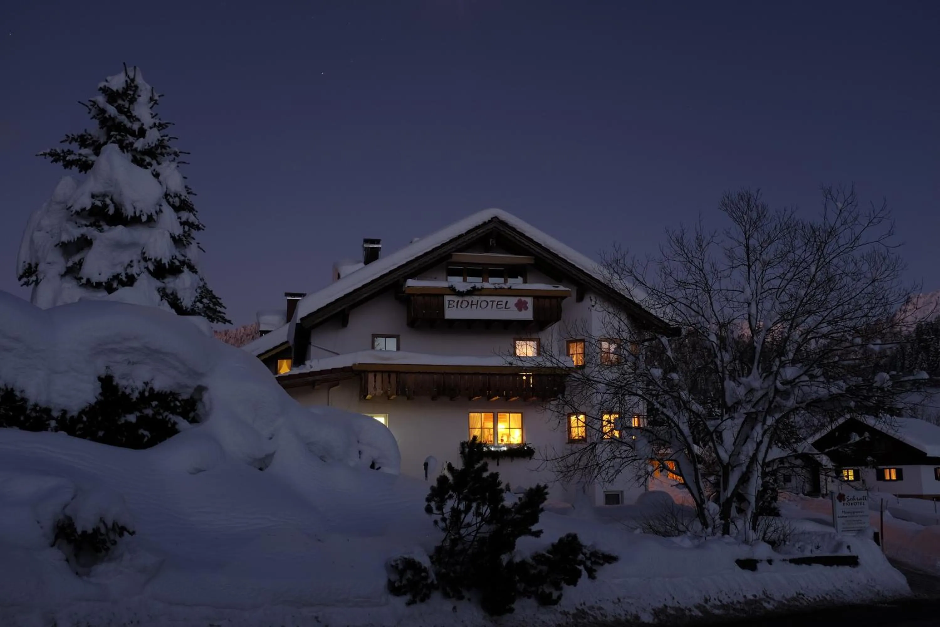 Property building in Berghüs Schratt - EINFACH ANDERS - Ihr vegetarisches und veganes Biohotel