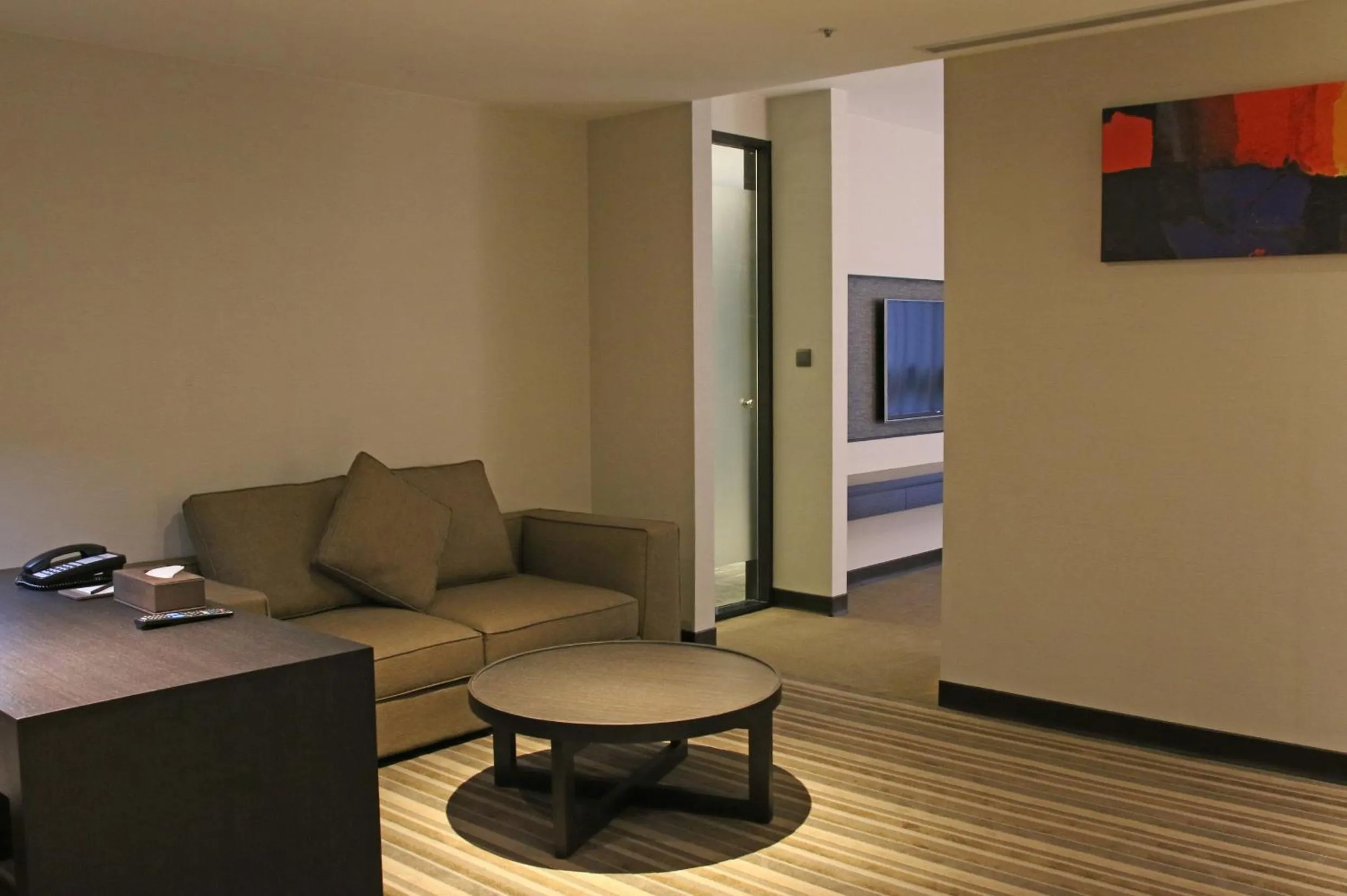 Living room in Platinum Hotel