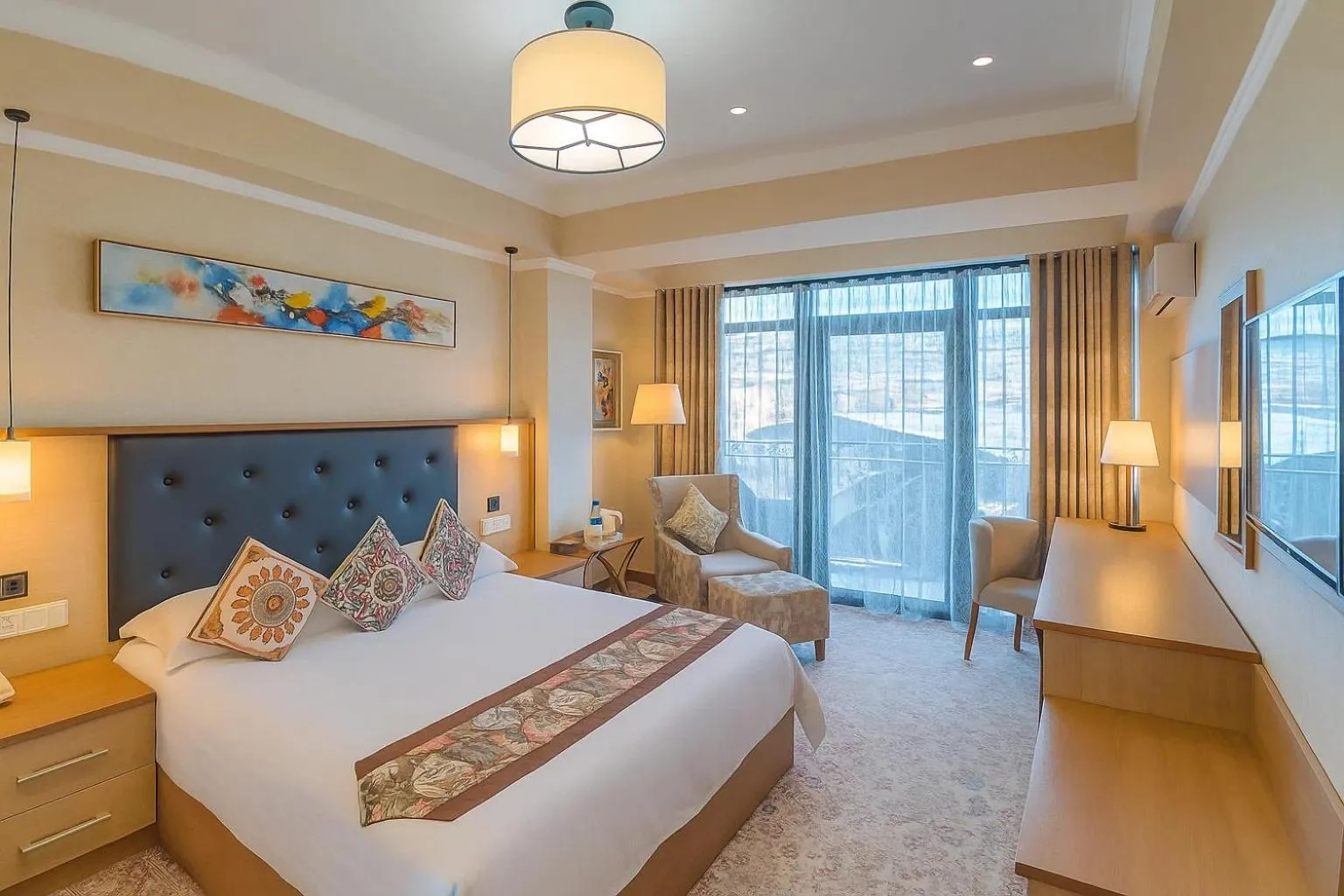 Bedroom, Bed in Hotel Atlas