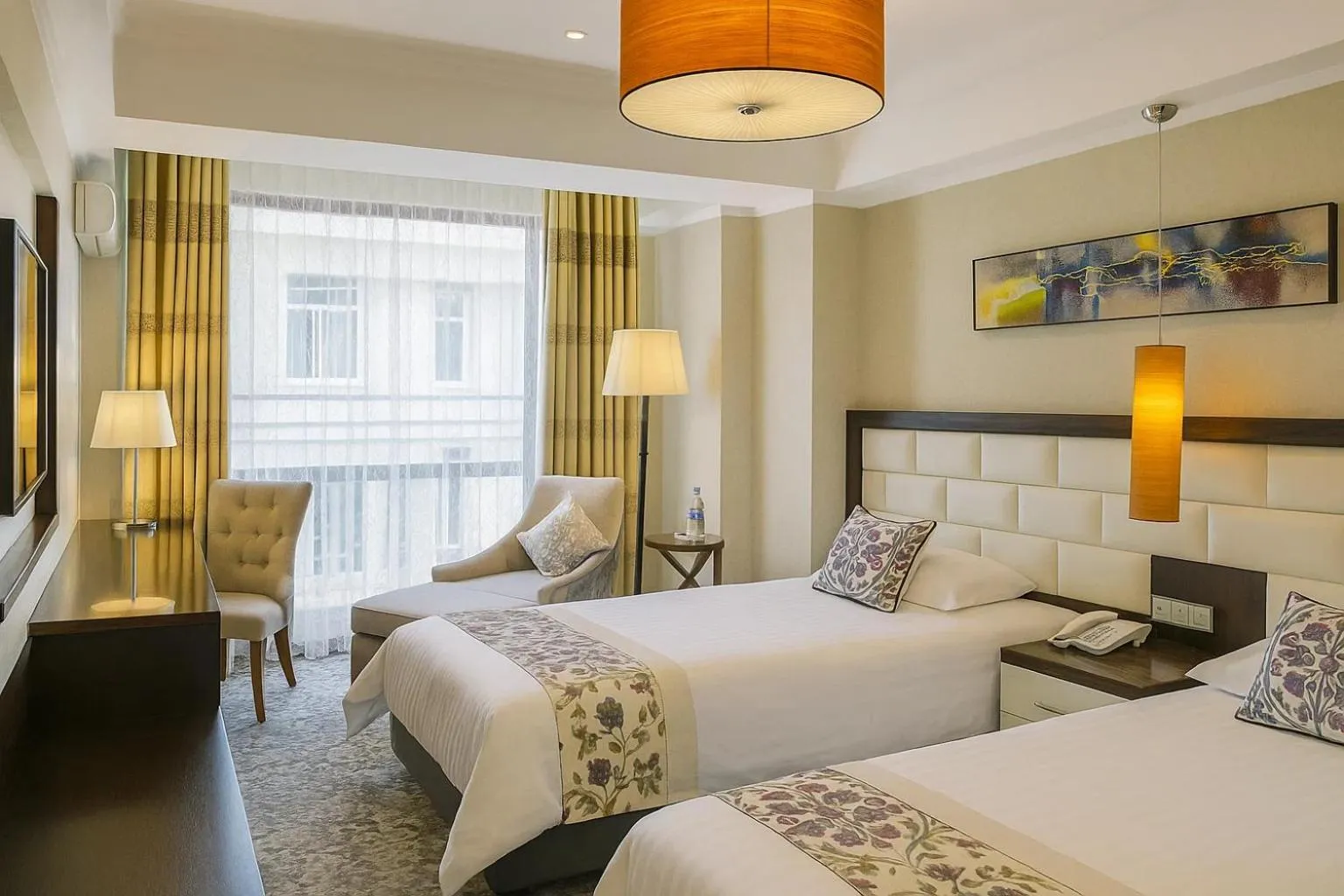 Bedroom, Bed in Hotel Atlas