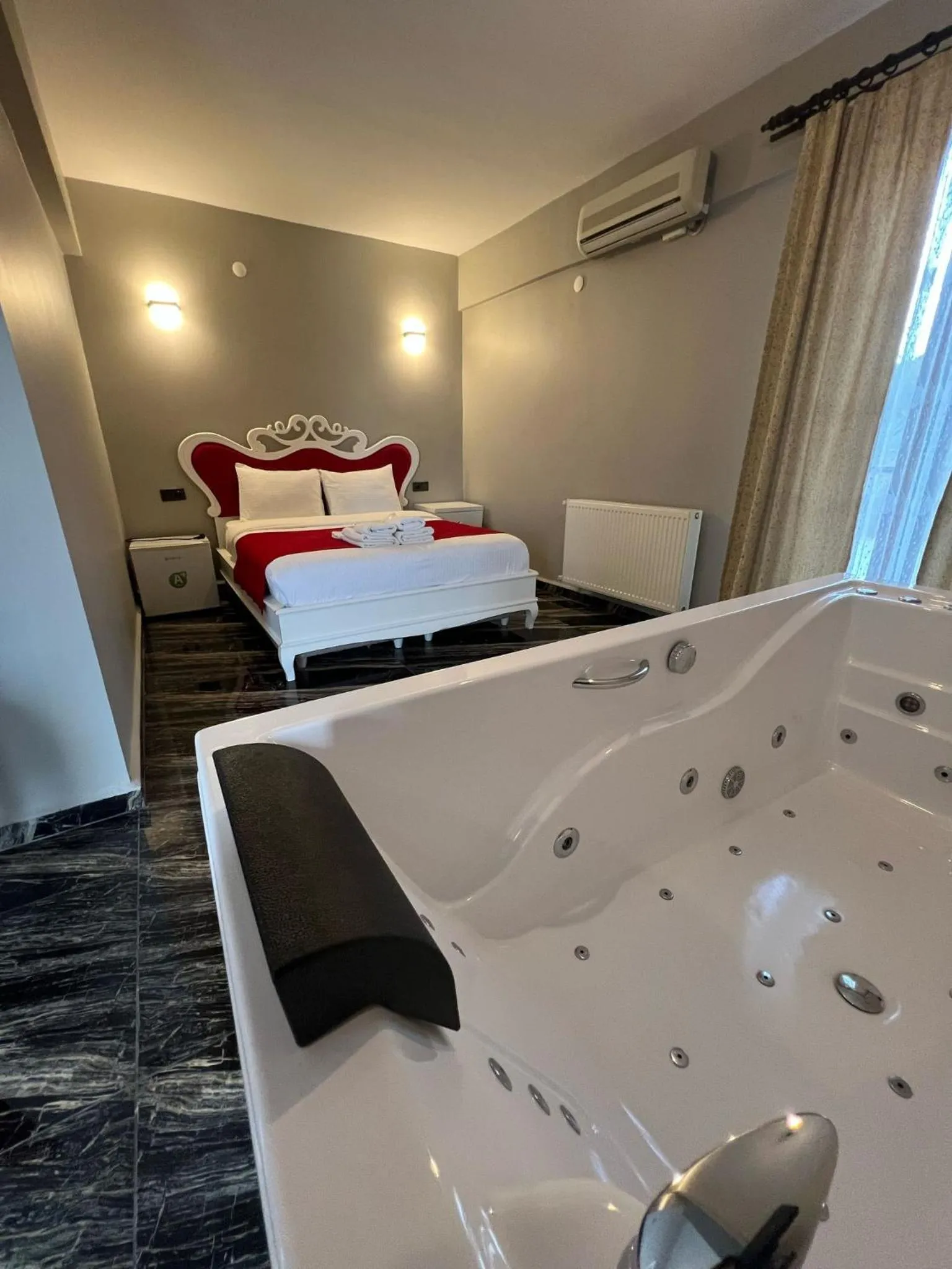 Bed in Agva Teras Garden Hotel & Bungalow