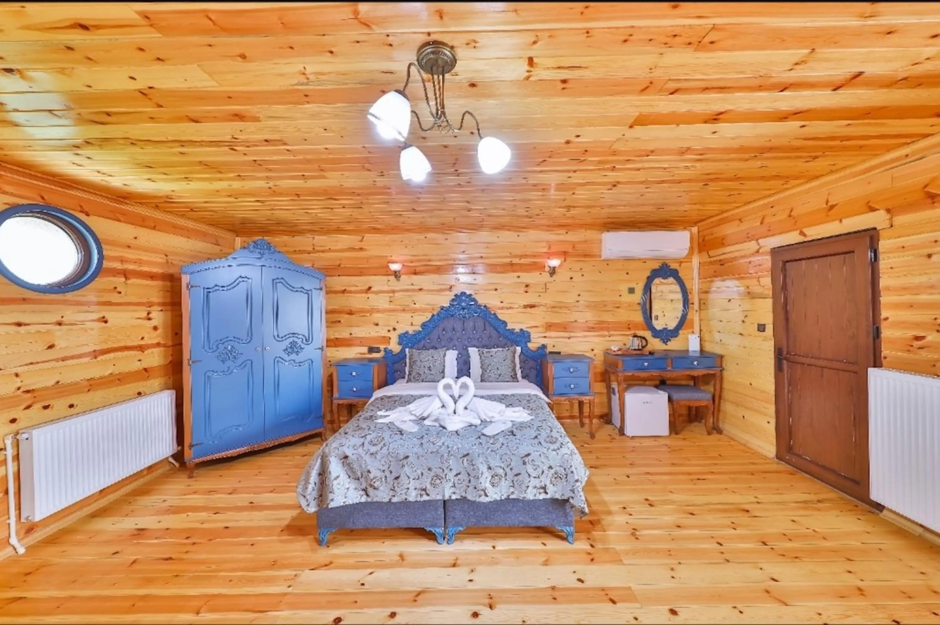 Bed in Agva Teras Garden Hotel & Bungalow