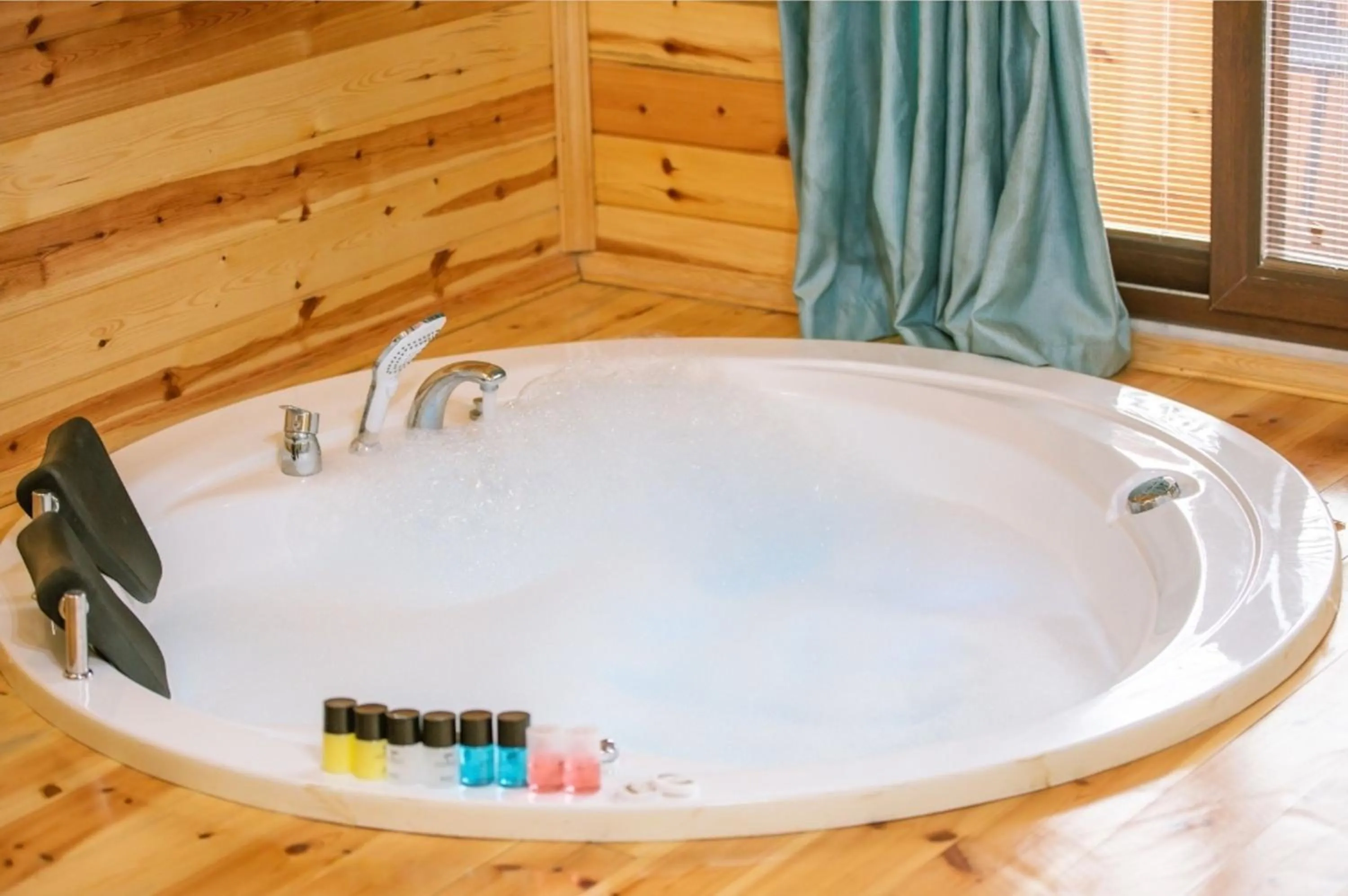 Hot Tub in Agva Teras Garden Hotel & Bungalow