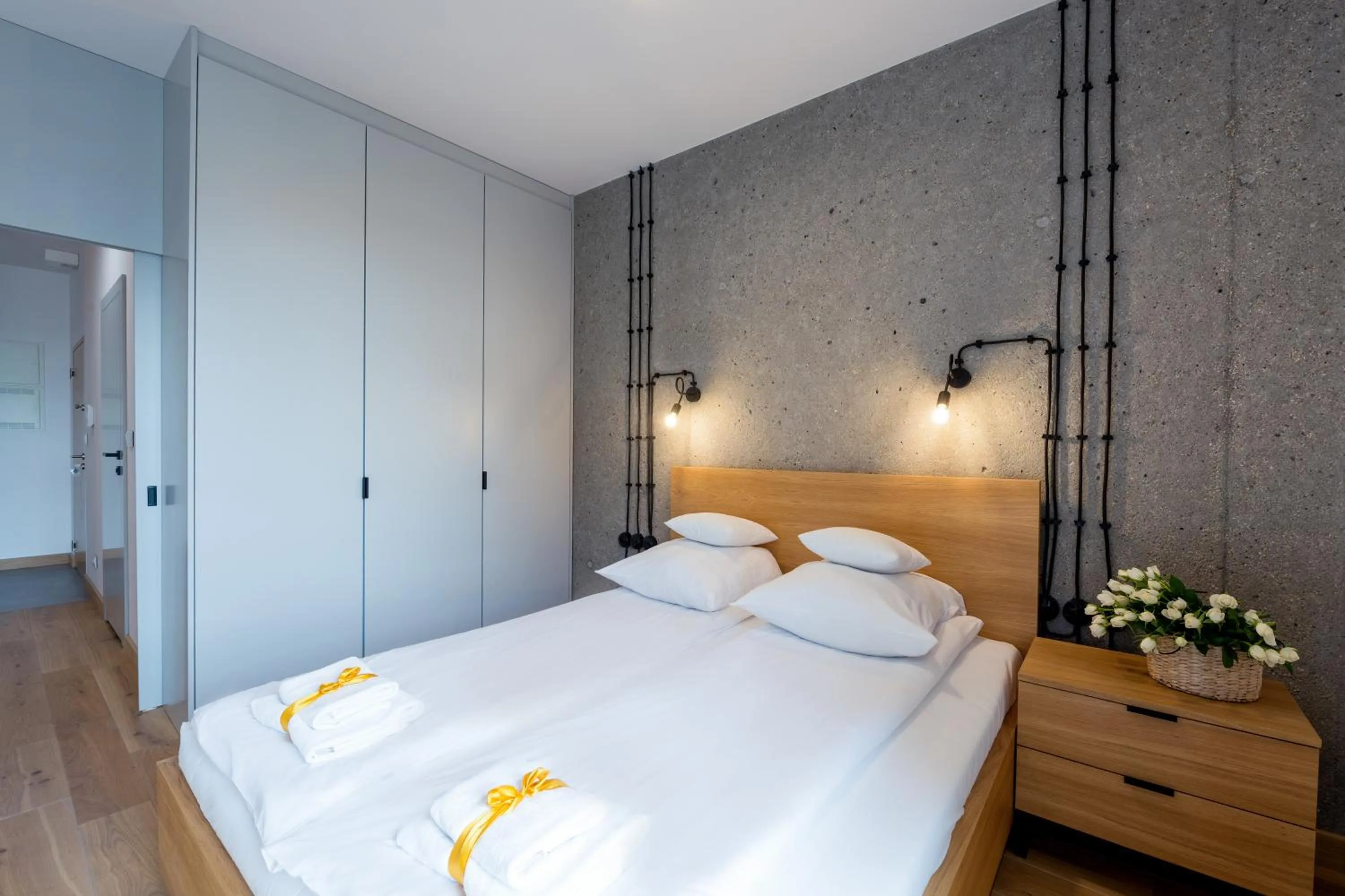 Bed in GO Apartments - ApartHotel