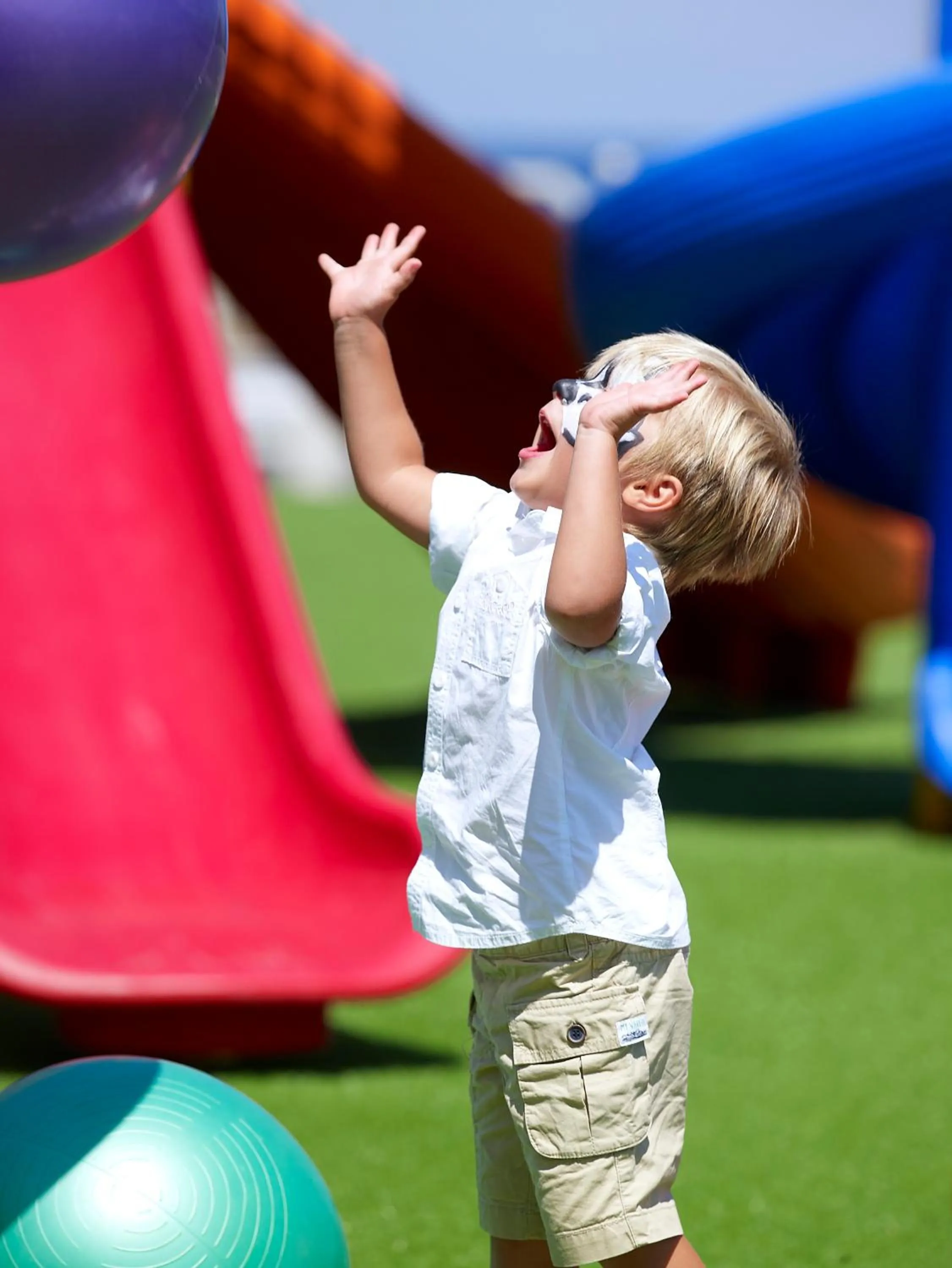 Children play ground in Anemos Luxury Grand Resort