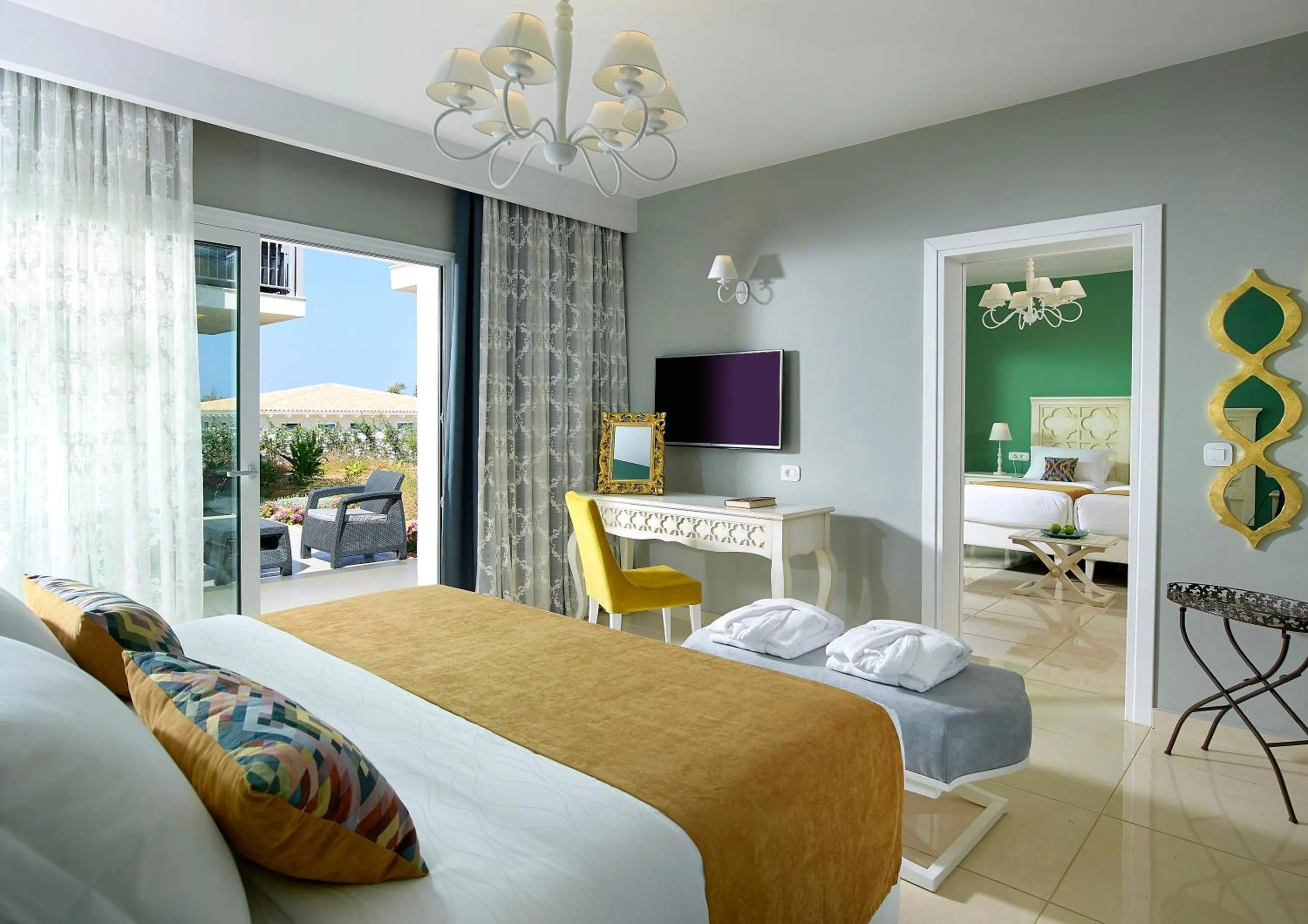 Bedroom, Bed in Anemos Luxury Grand Resort