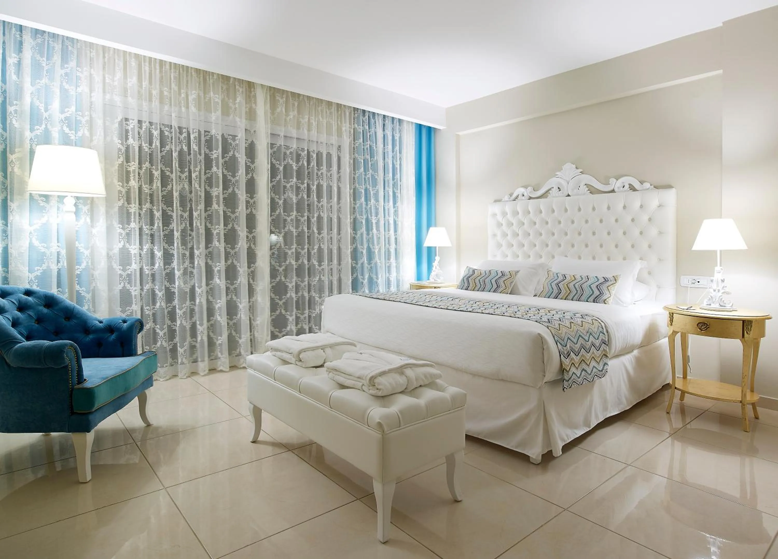 Bedroom, Bed in Anemos Luxury Grand Resort