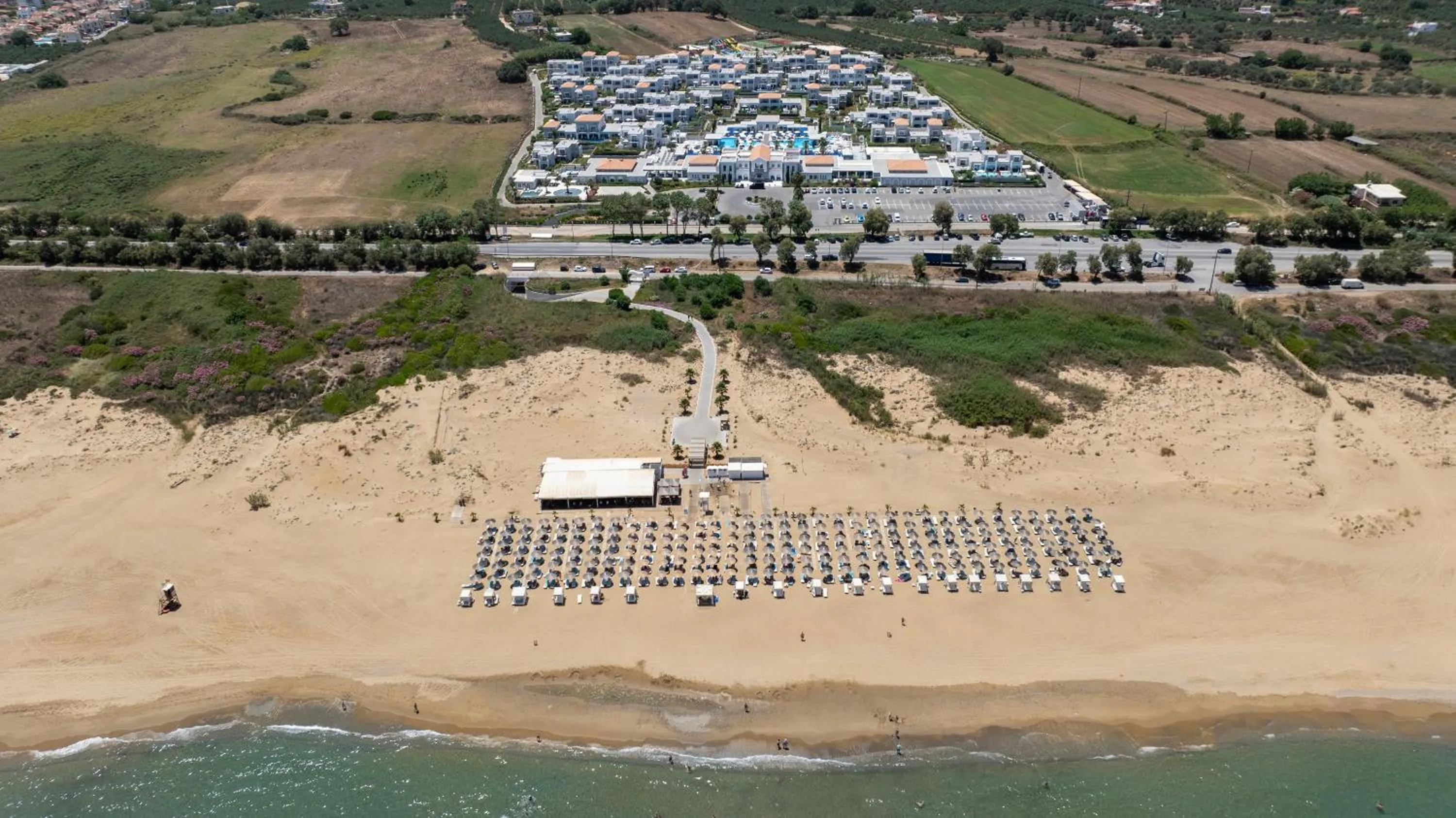Beach in Anemos Luxury Grand Resort