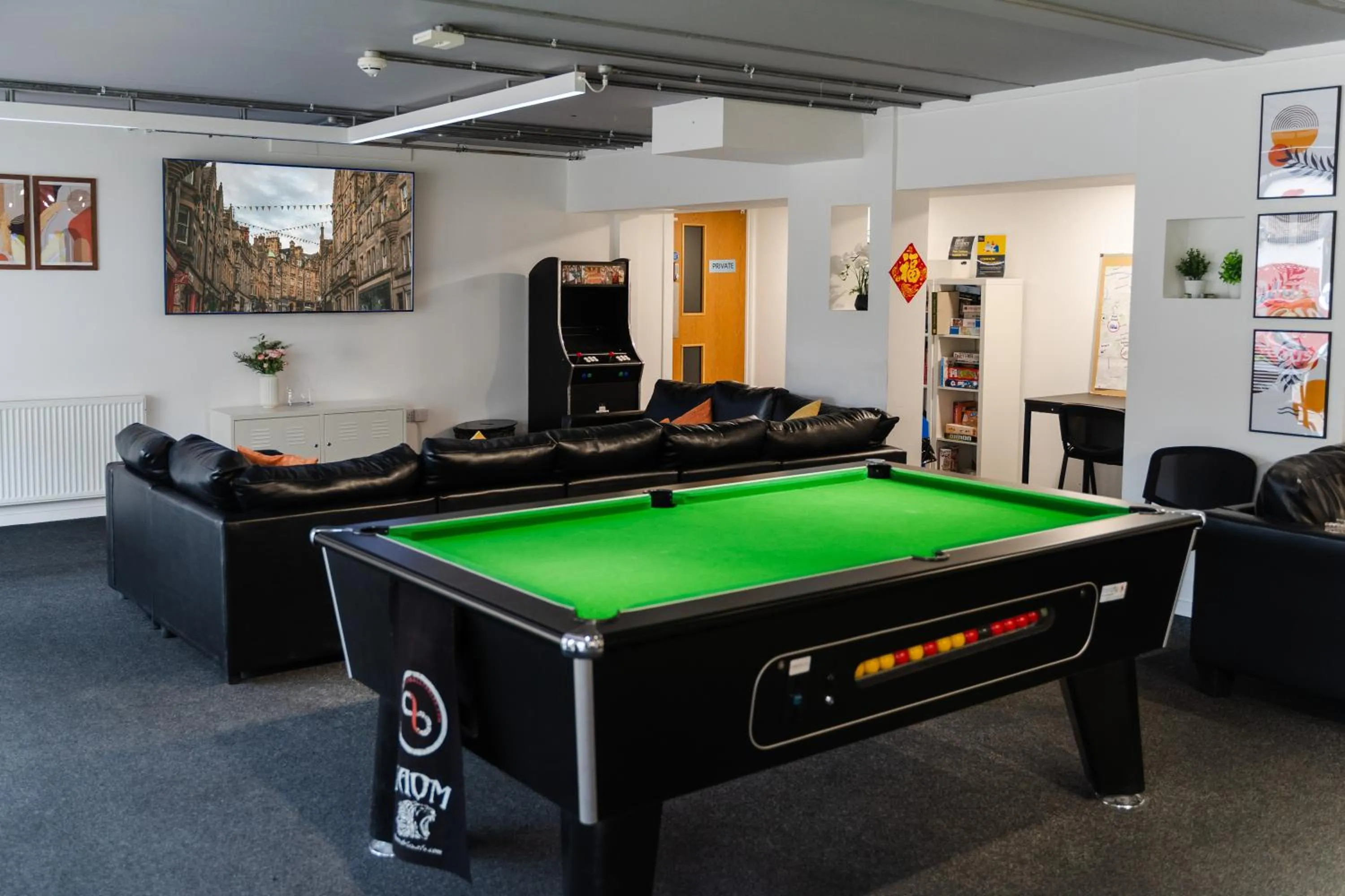 Communal lounge/ TV room in Destiny Student – Murano (Campus Accommodation)