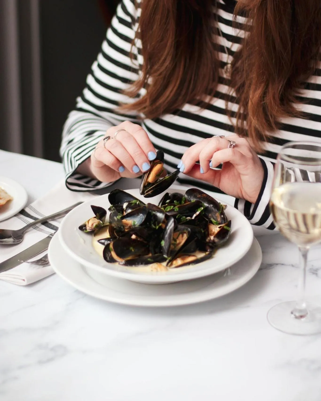 Food close-up in The Five Dials Inn