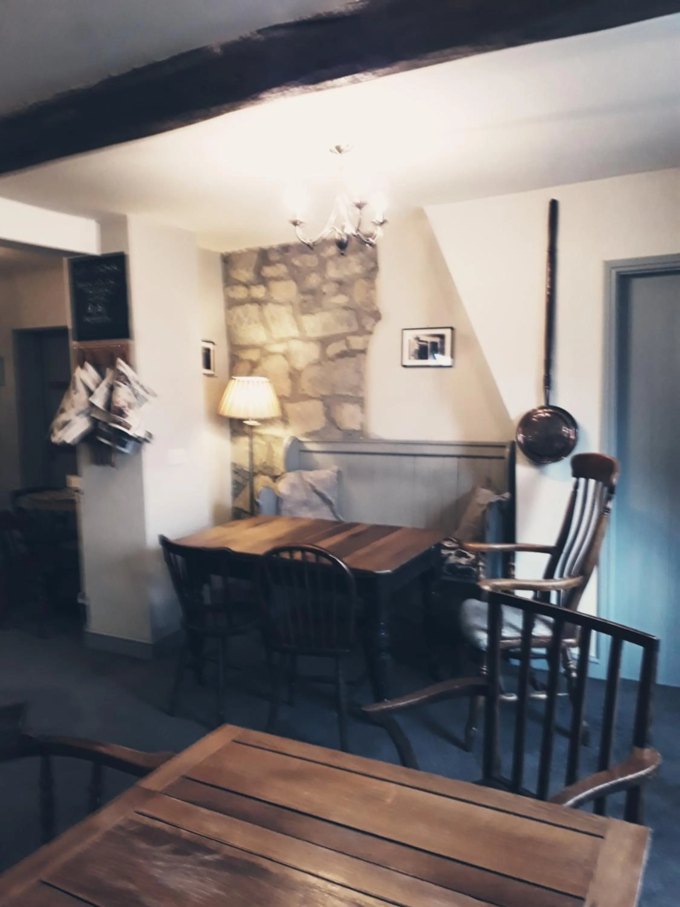 Dining area in The Five Dials Inn