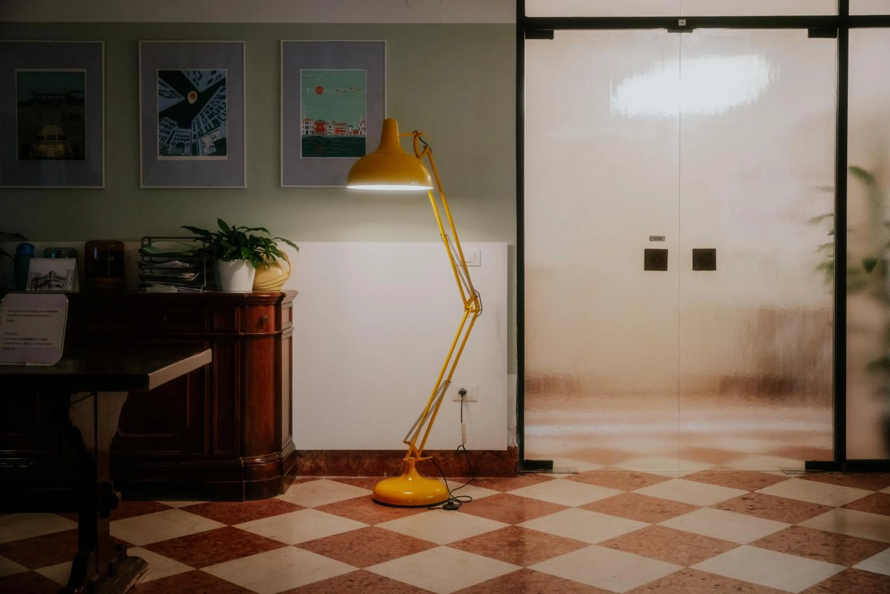 Lobby or reception in Casa Accademia