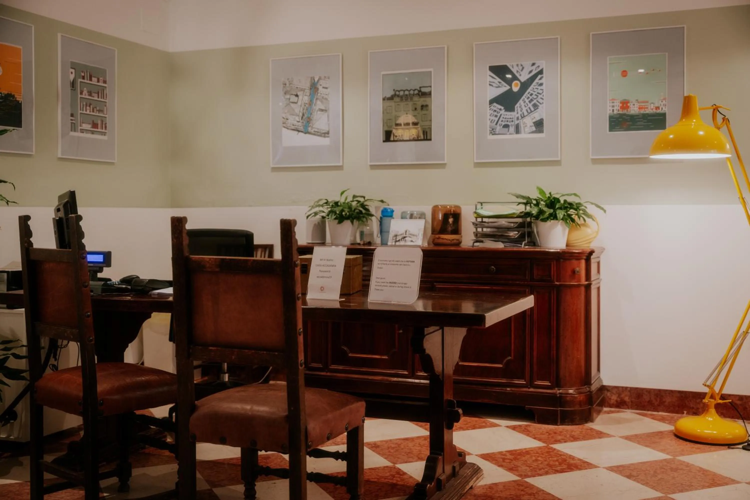 Lobby or reception in Casa Accademia
