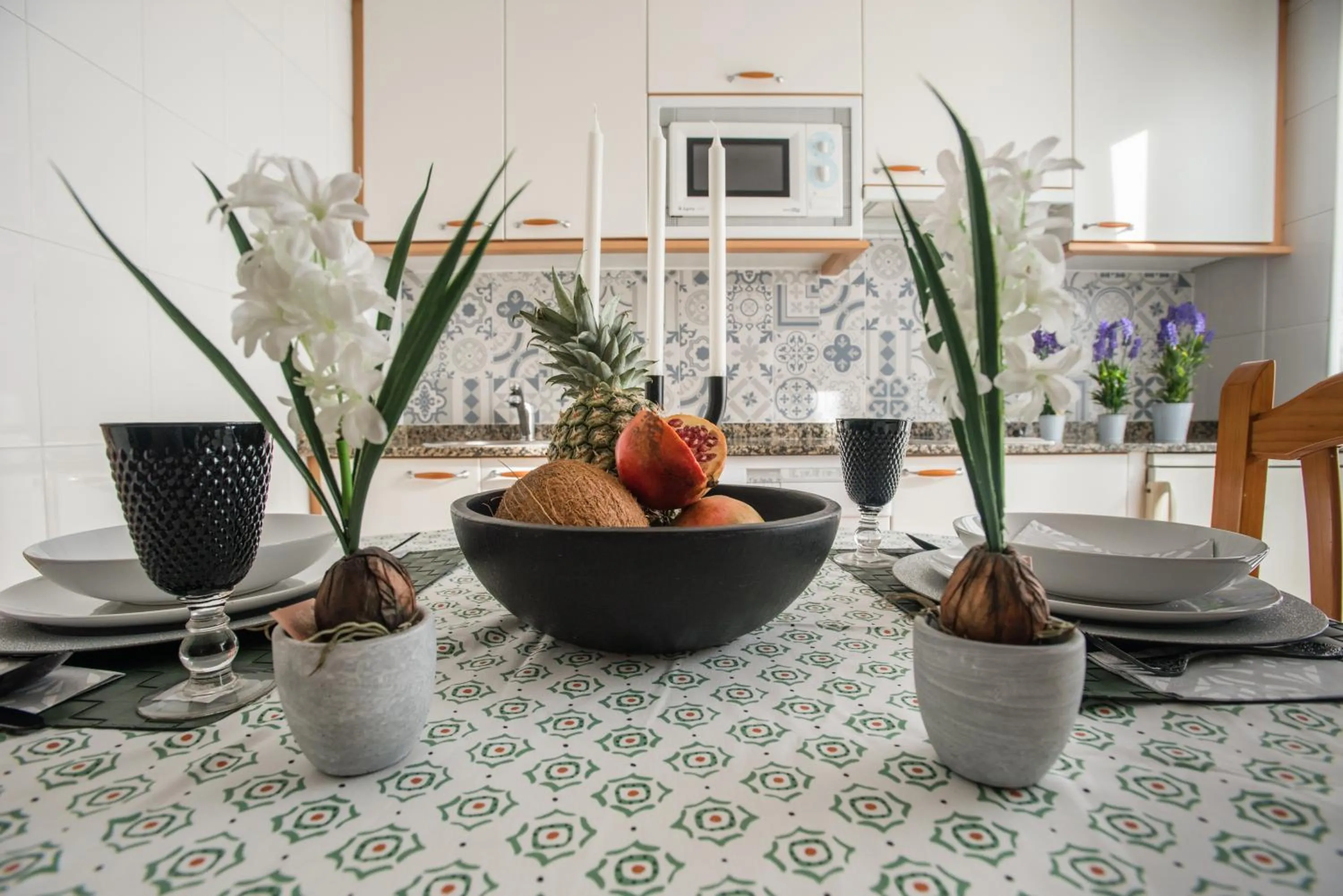 Dining area in Apartamentos River Santander
