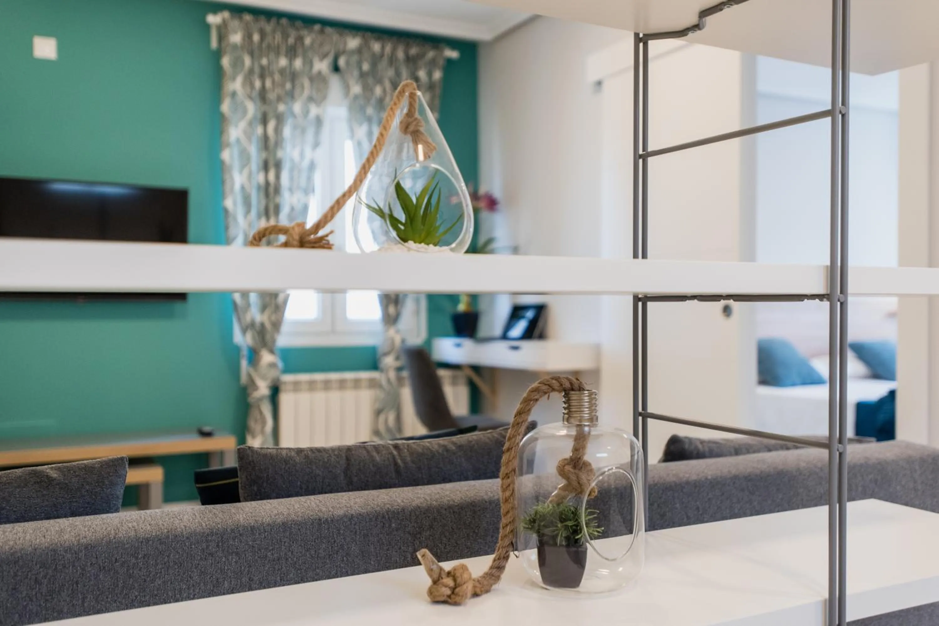 Bedroom in Apartamentos River Santander