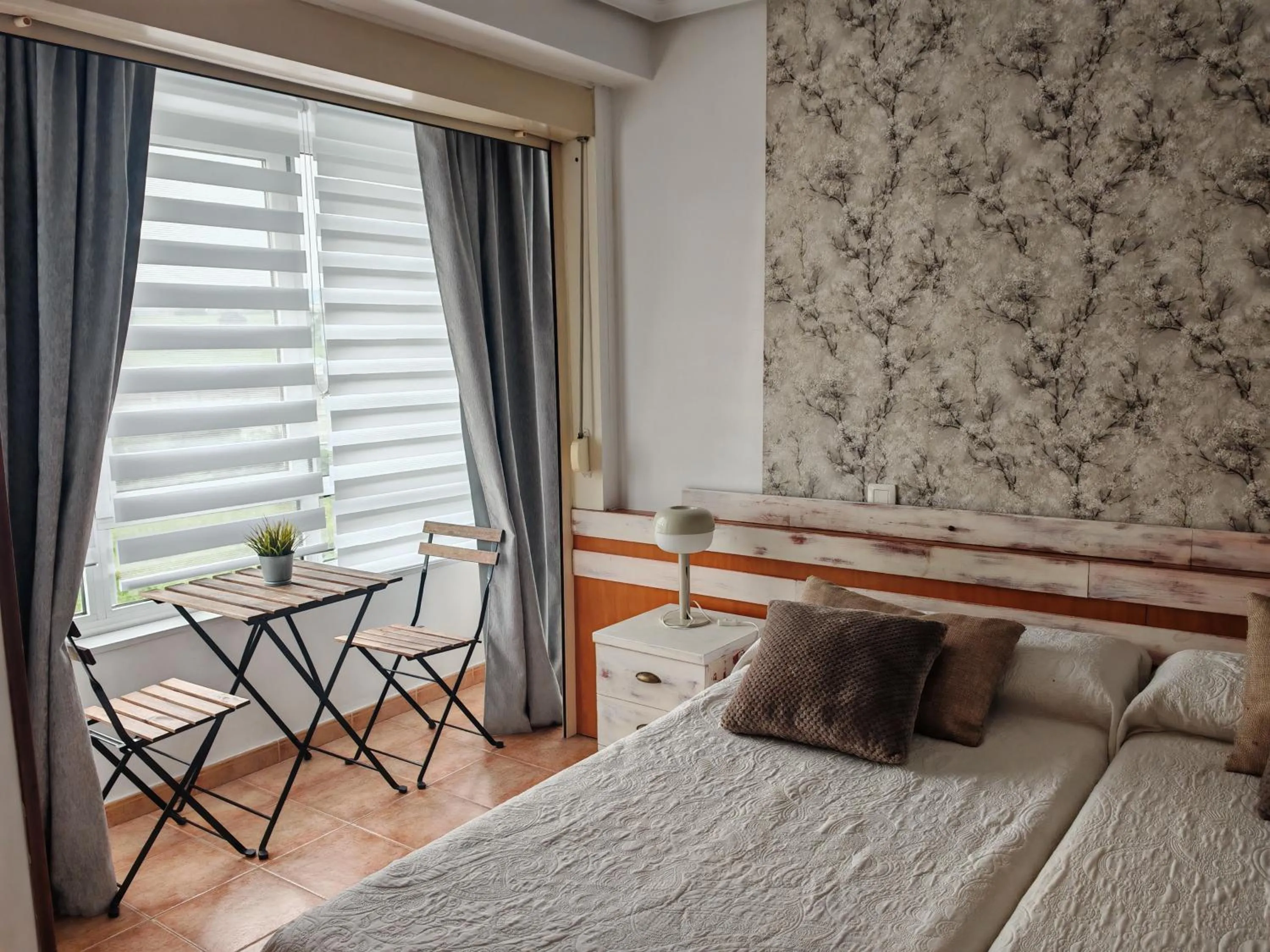 Bed in Apartamentos River Santander