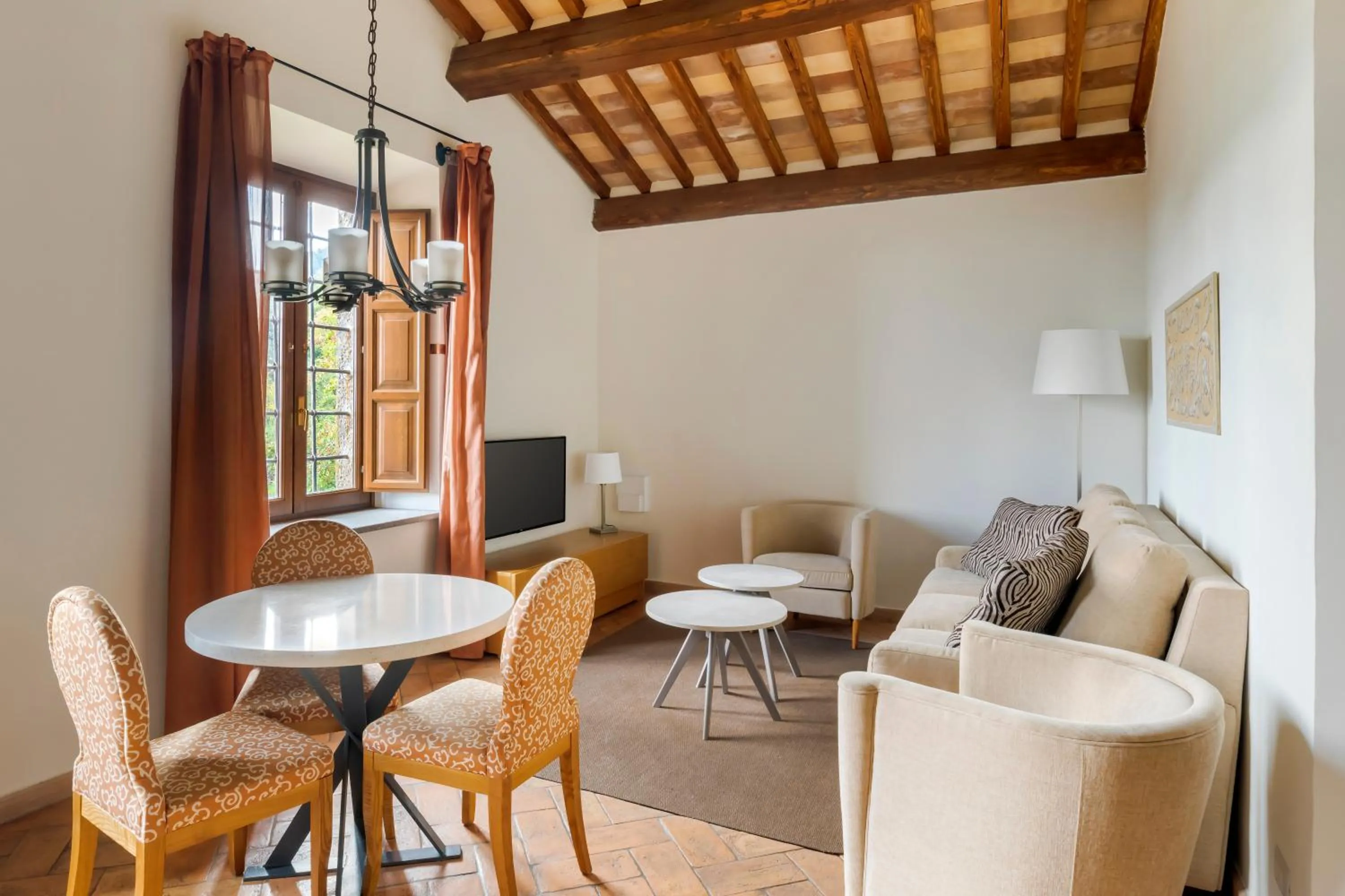 Living room in Palazzo Catalani Resort