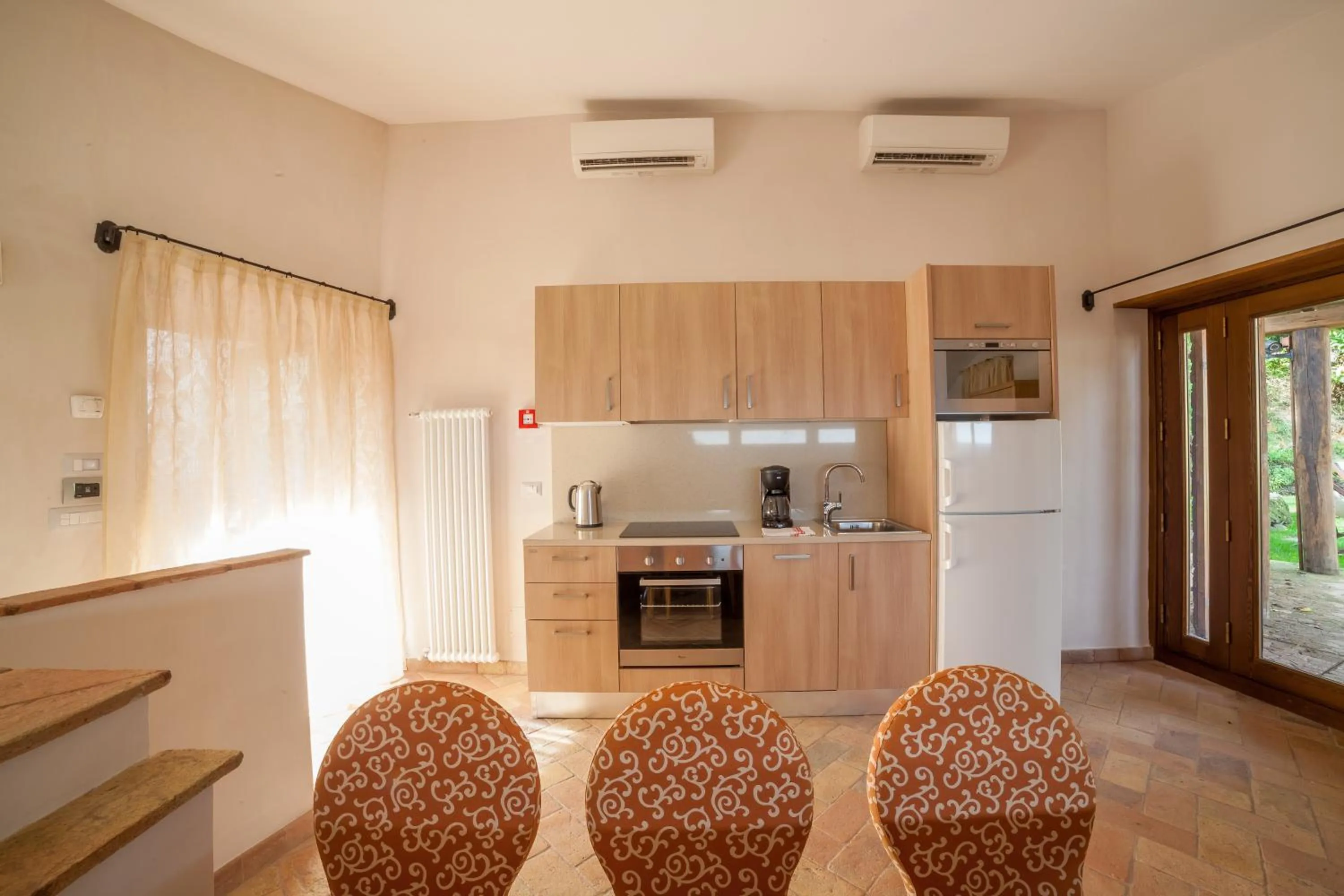 Kitchen or kitchenette in Palazzo Catalani Resort