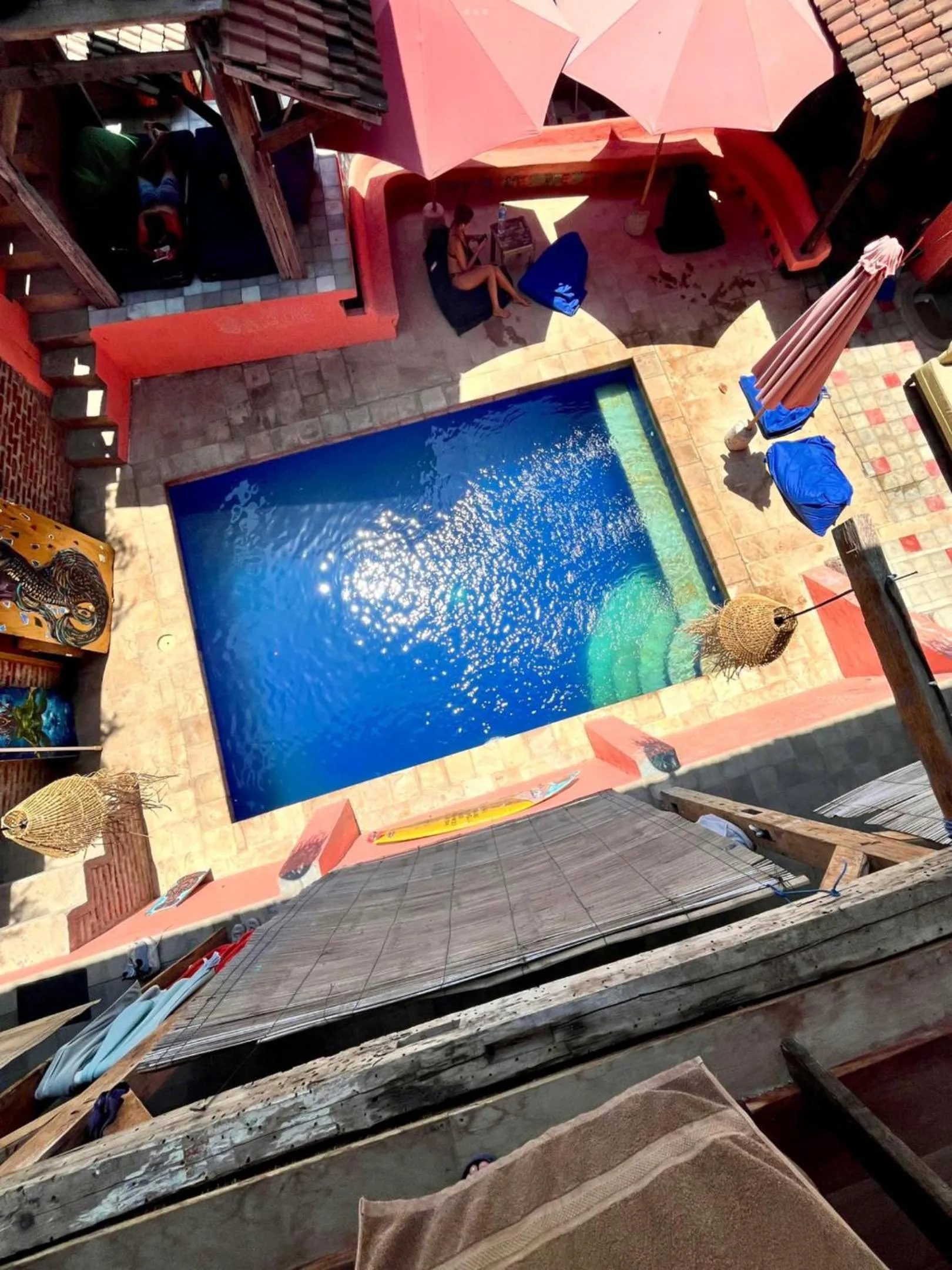 Swimming pool in Gili La Boheme