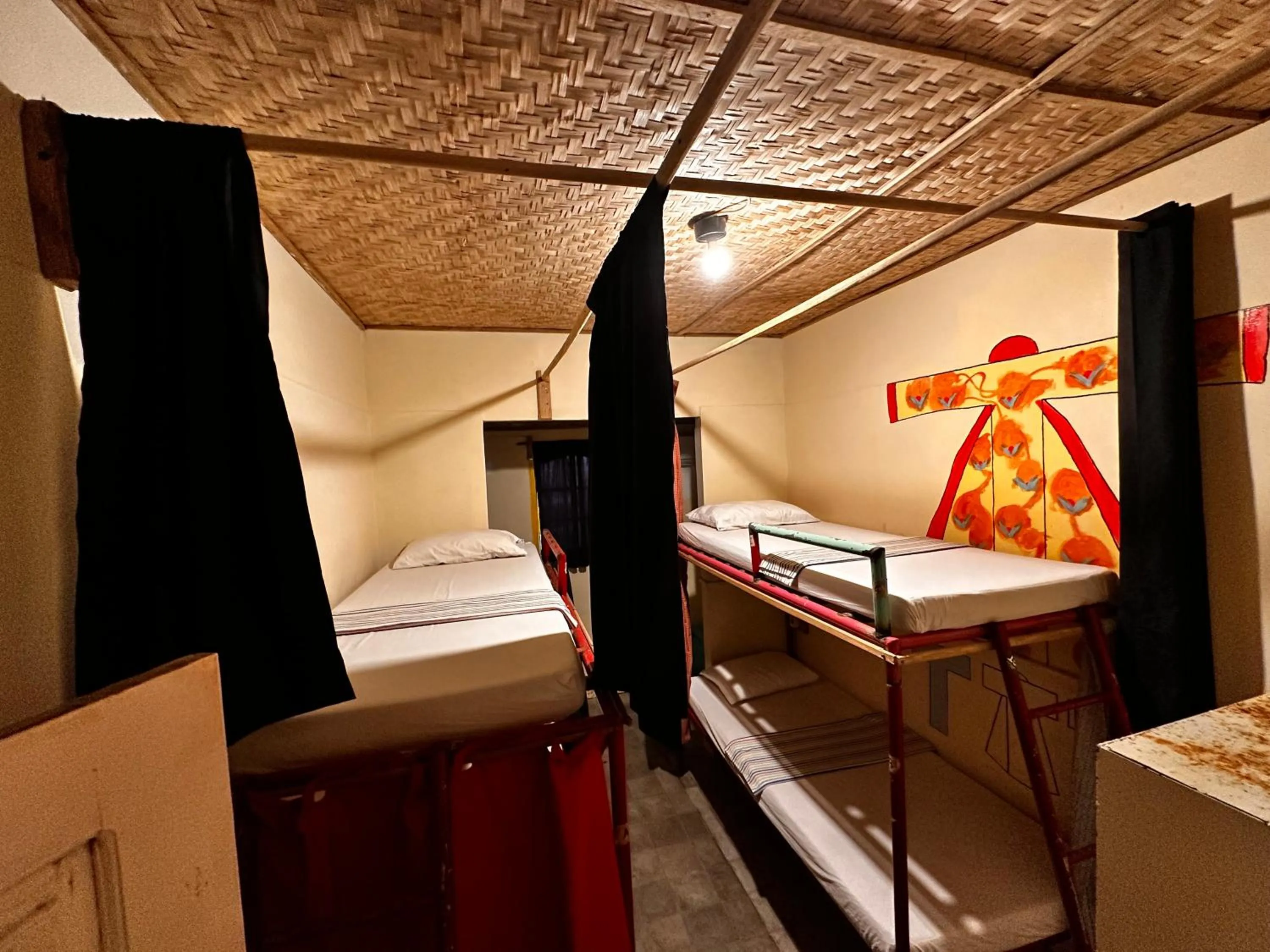 bunk bed, Bed in Gili La Boheme