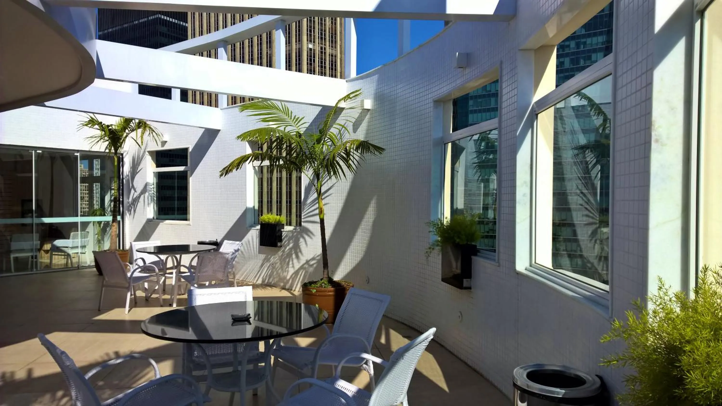 Balcony/Terrace in Hotel Atlântico Tower