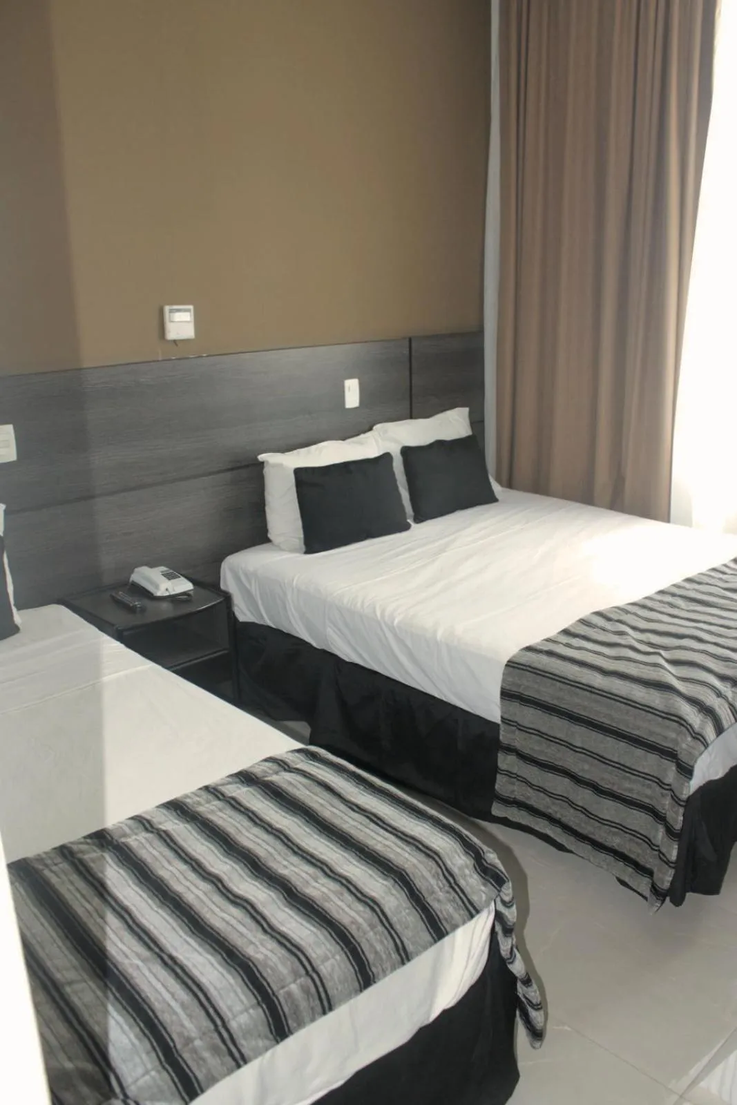 Bed in Hotel Atlântico Tower