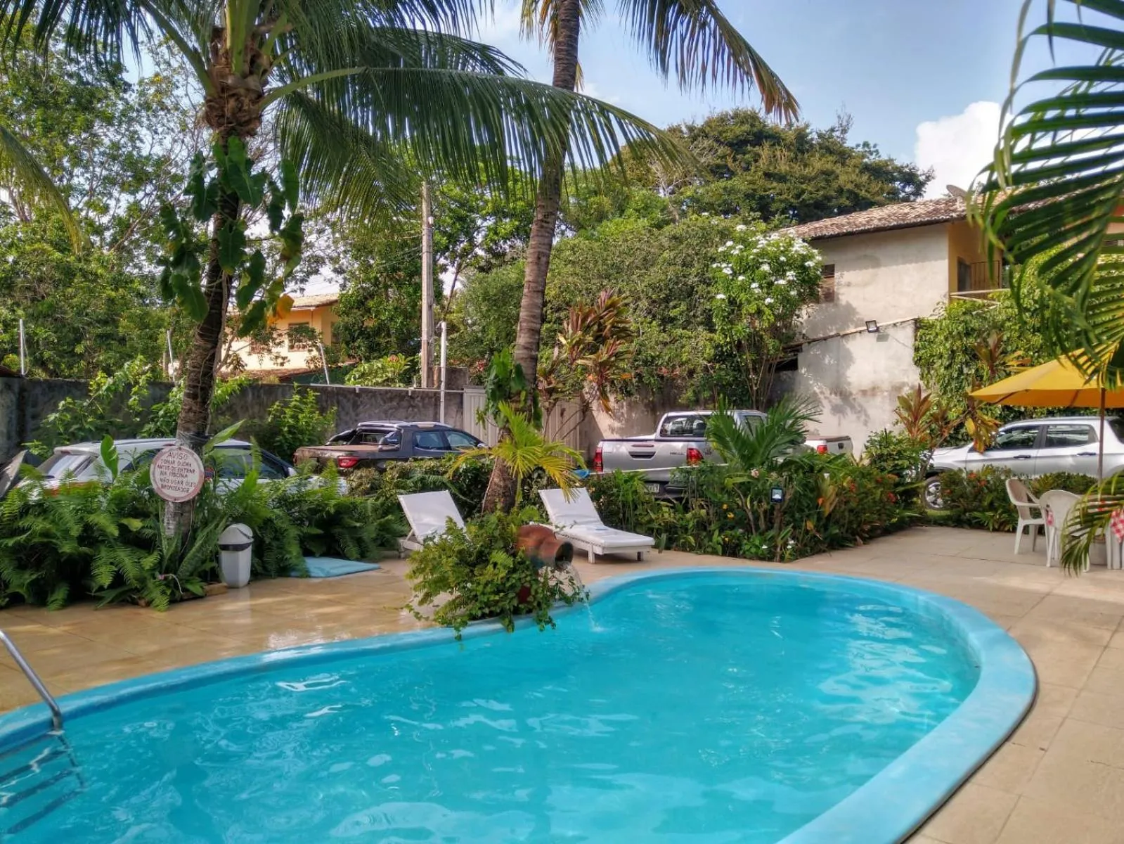 Swimming pool in Pousada Mar Mai