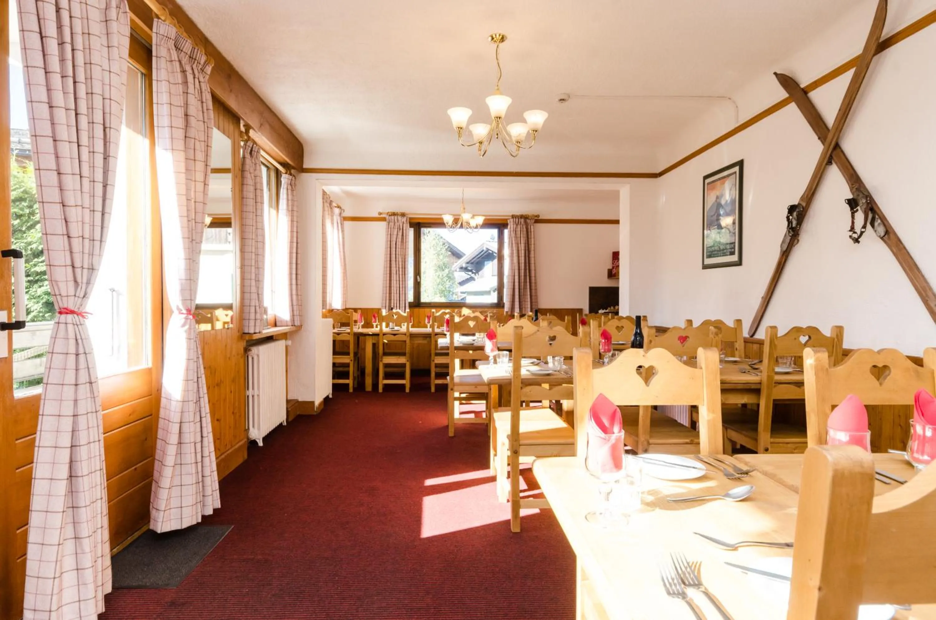 Dining area in Hotel Sylvana