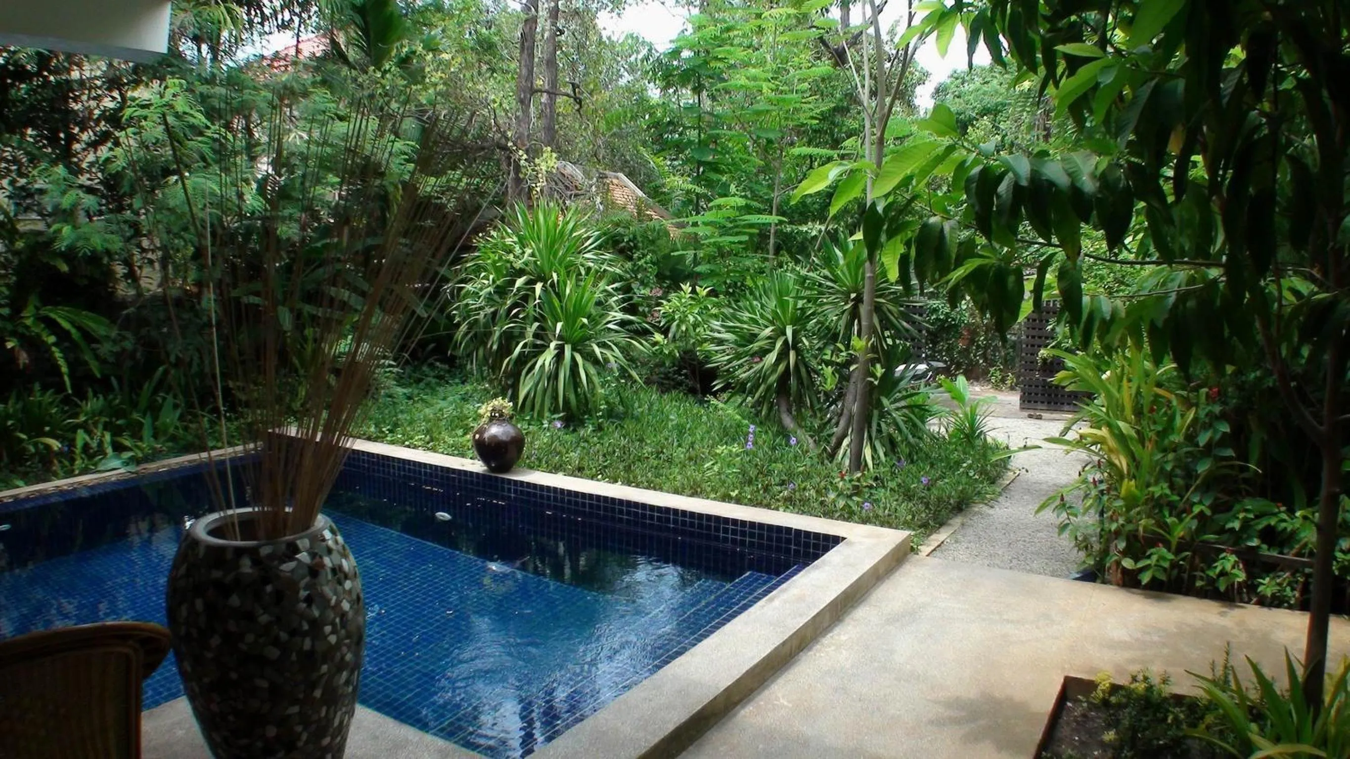 Swimming pool in Enkosa 4-Bedroom Wooden Luxury House