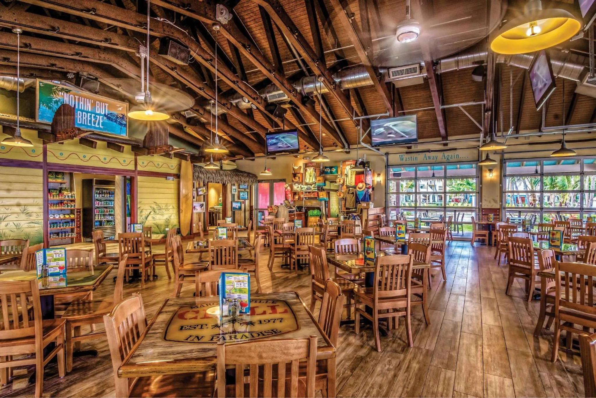 Food and drinks in Margaritaville Vacation Club - St Thomas