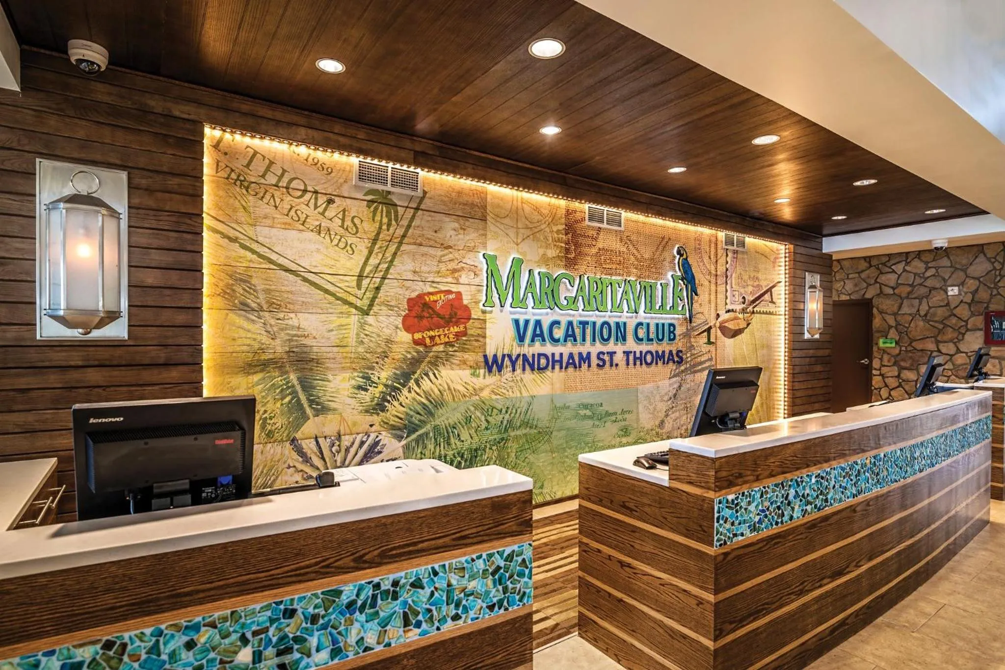 Lobby or reception in Margaritaville Vacation Club - St Thomas