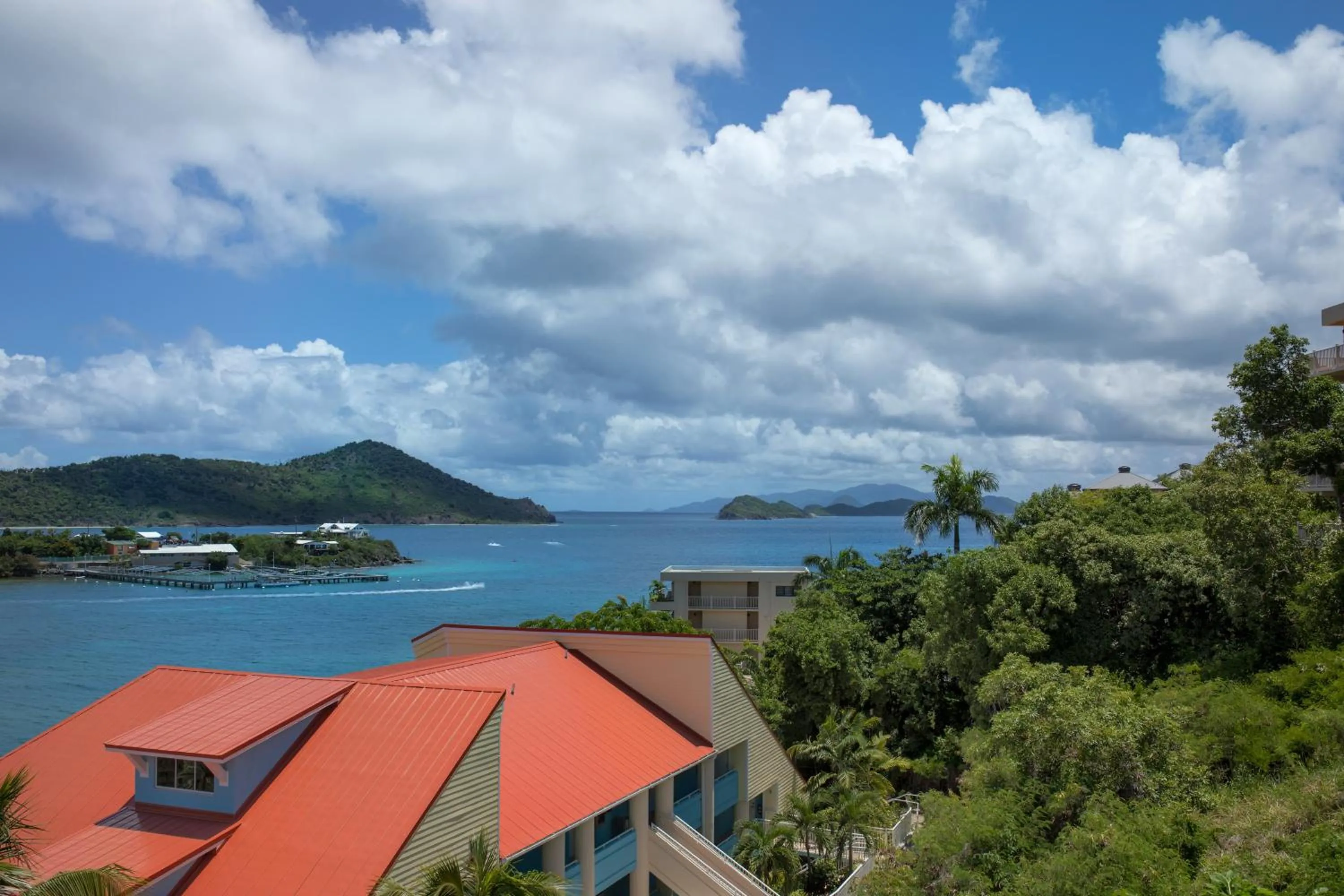 Bird's eye view in Margaritaville Vacation Club - St Thomas