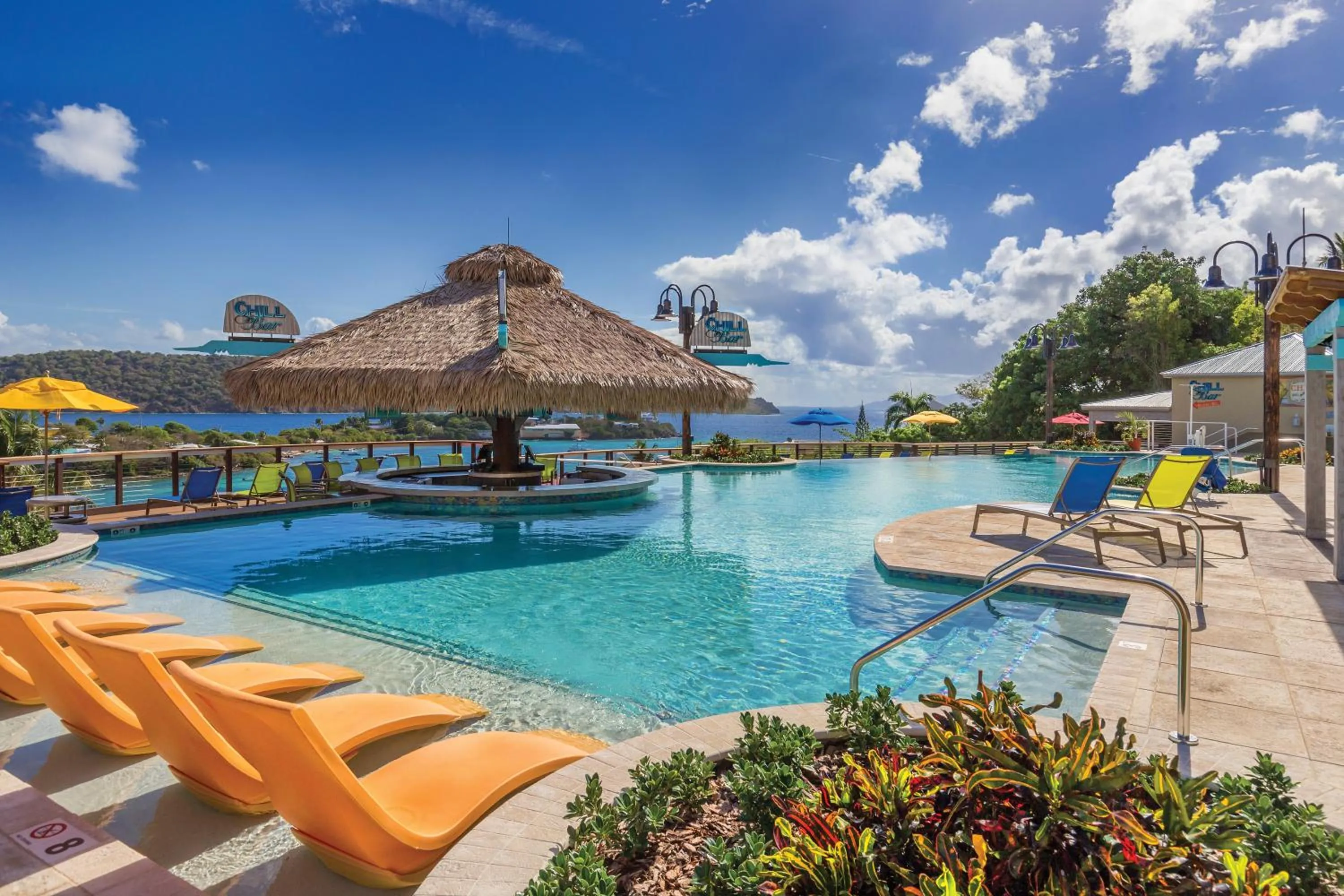 Swimming pool in Margaritaville Vacation Club - St Thomas