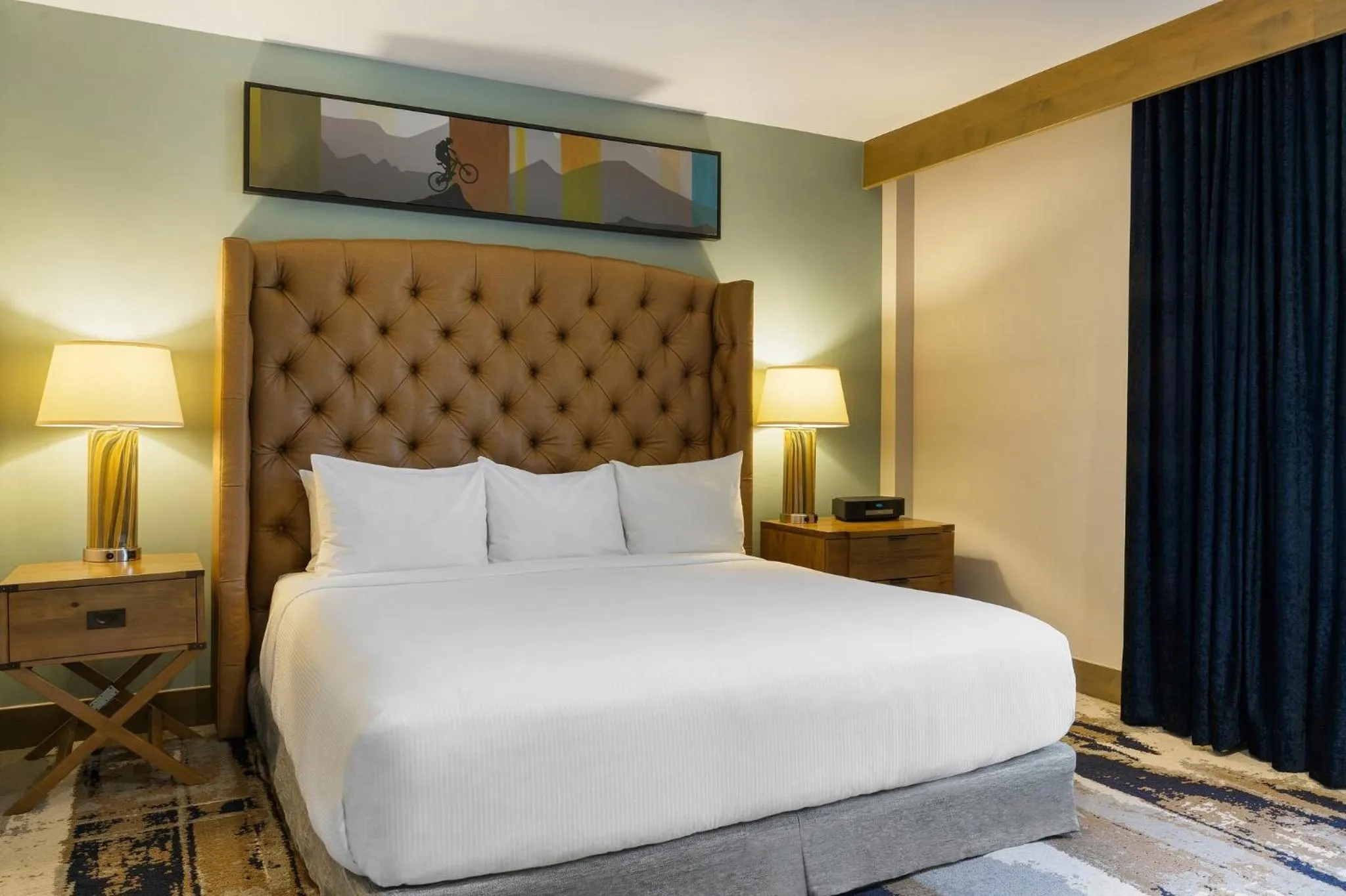 Bedroom, Bed in Club Wyndham Resort at Avon