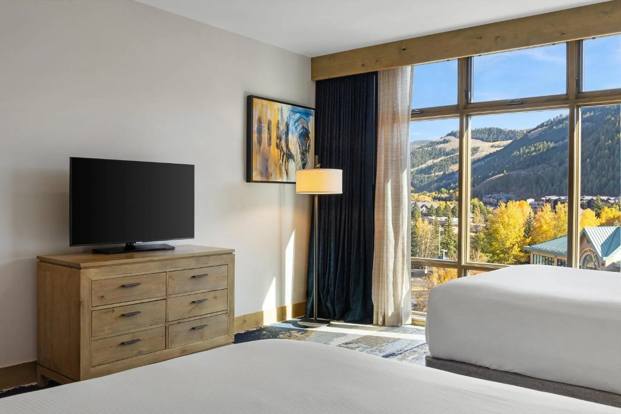 Bedroom, Bed in Club Wyndham Resort at Avon