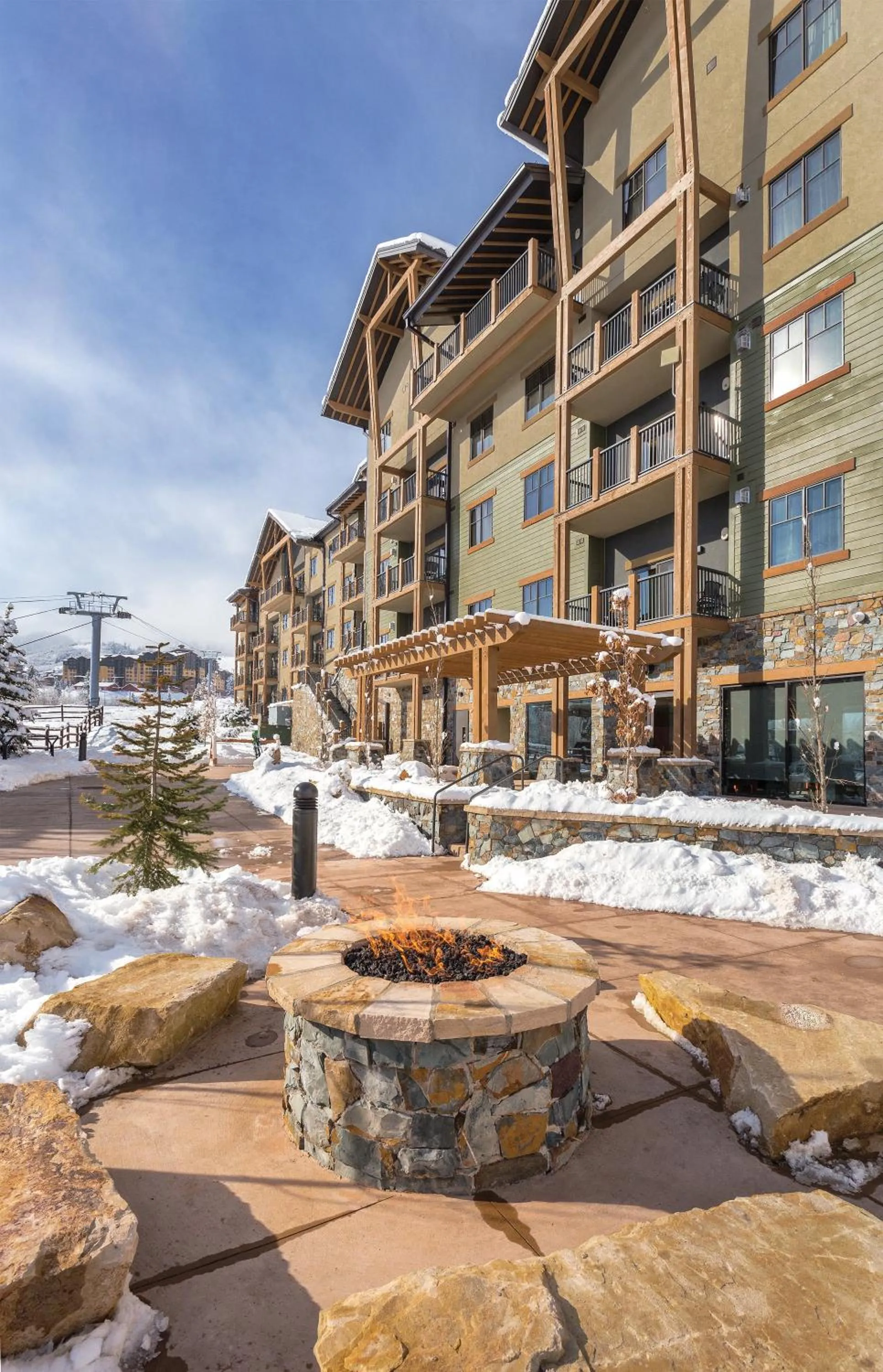 Property building in Club Wyndham Park City