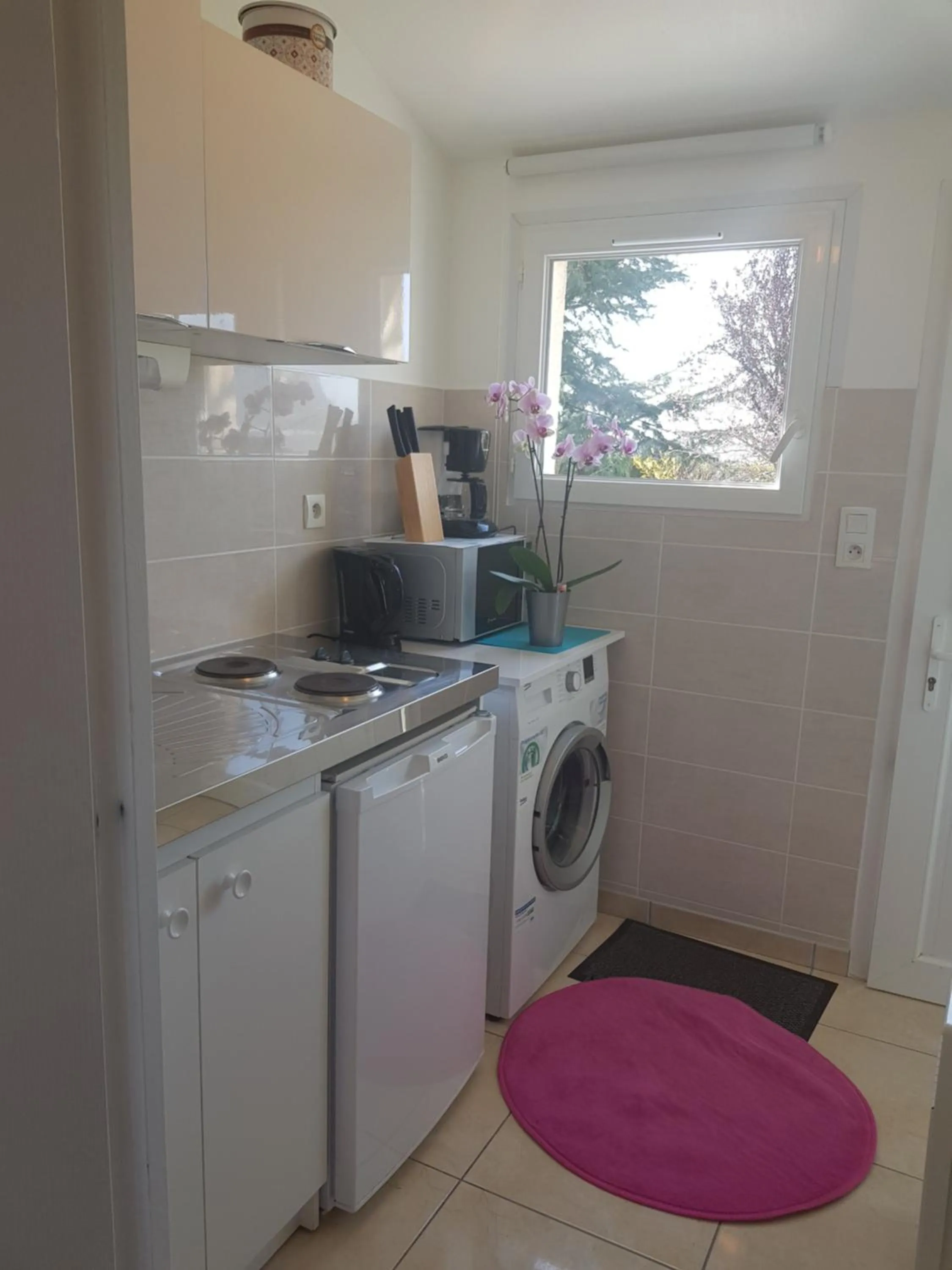 Kitchen or kitchenette in Chambres D'hôtes Anne-Marie