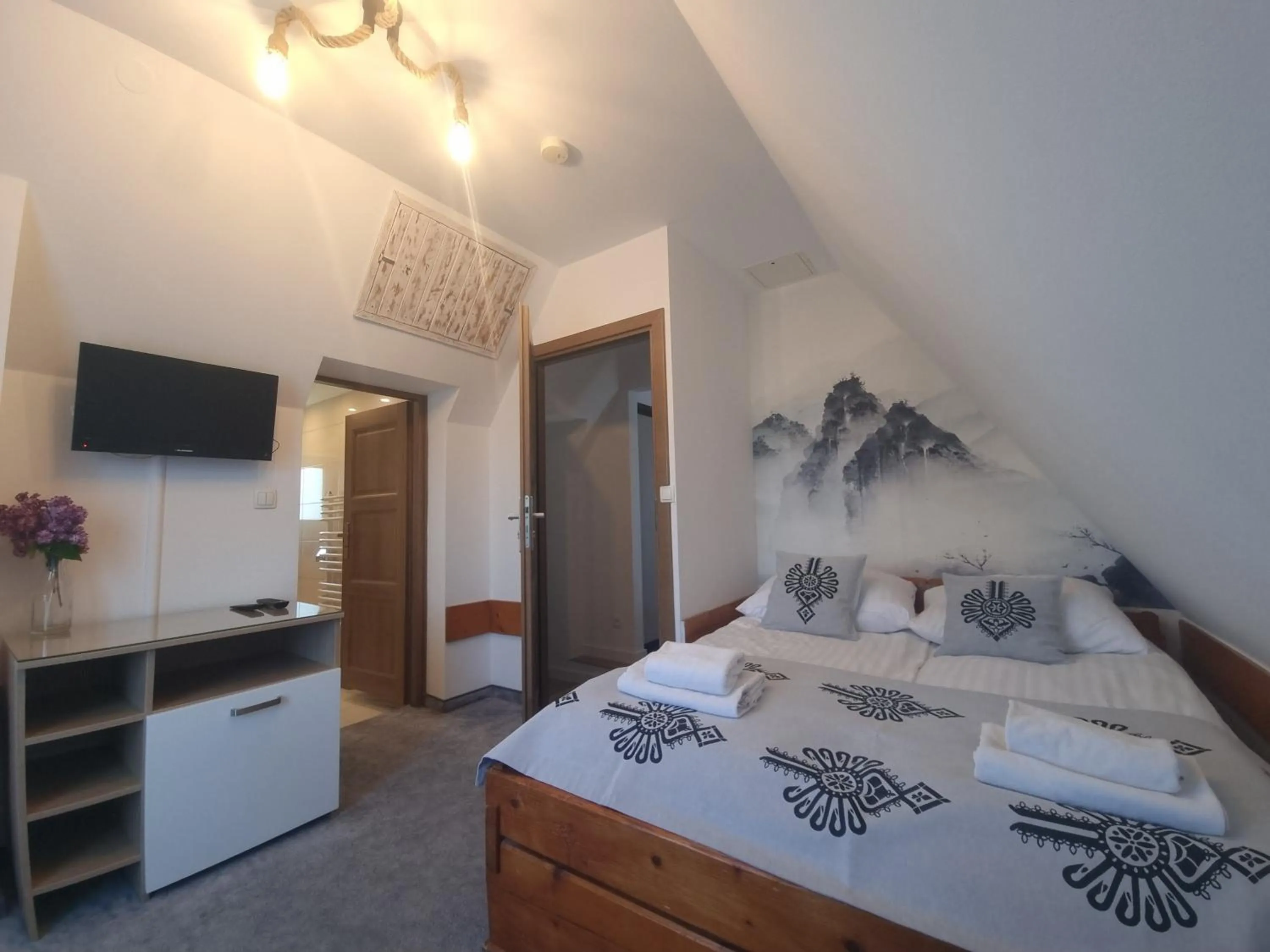 Bed in Willa Antałówka Apartamenty