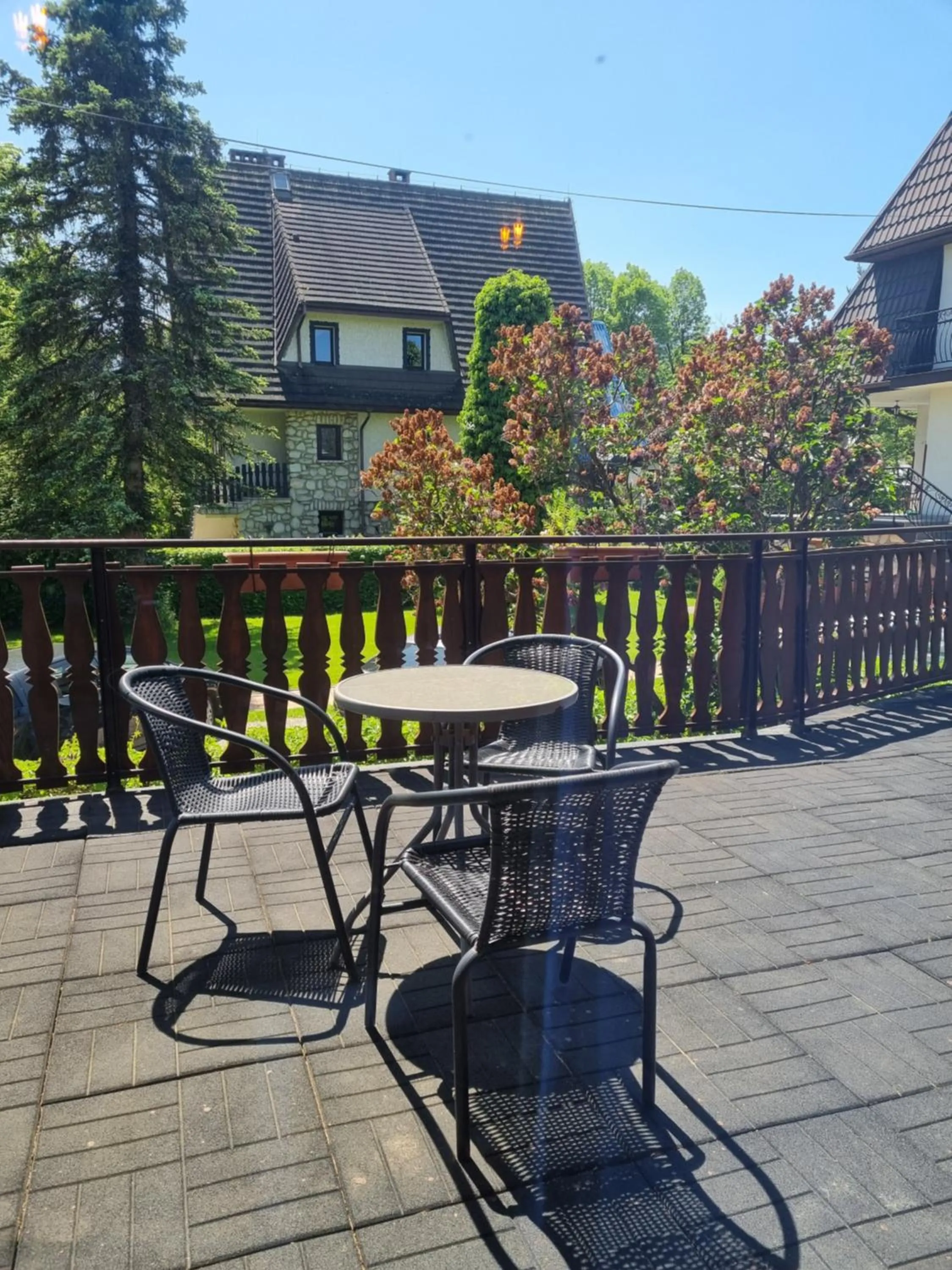 Balcony/Terrace in Willa Antałówka Apartamenty