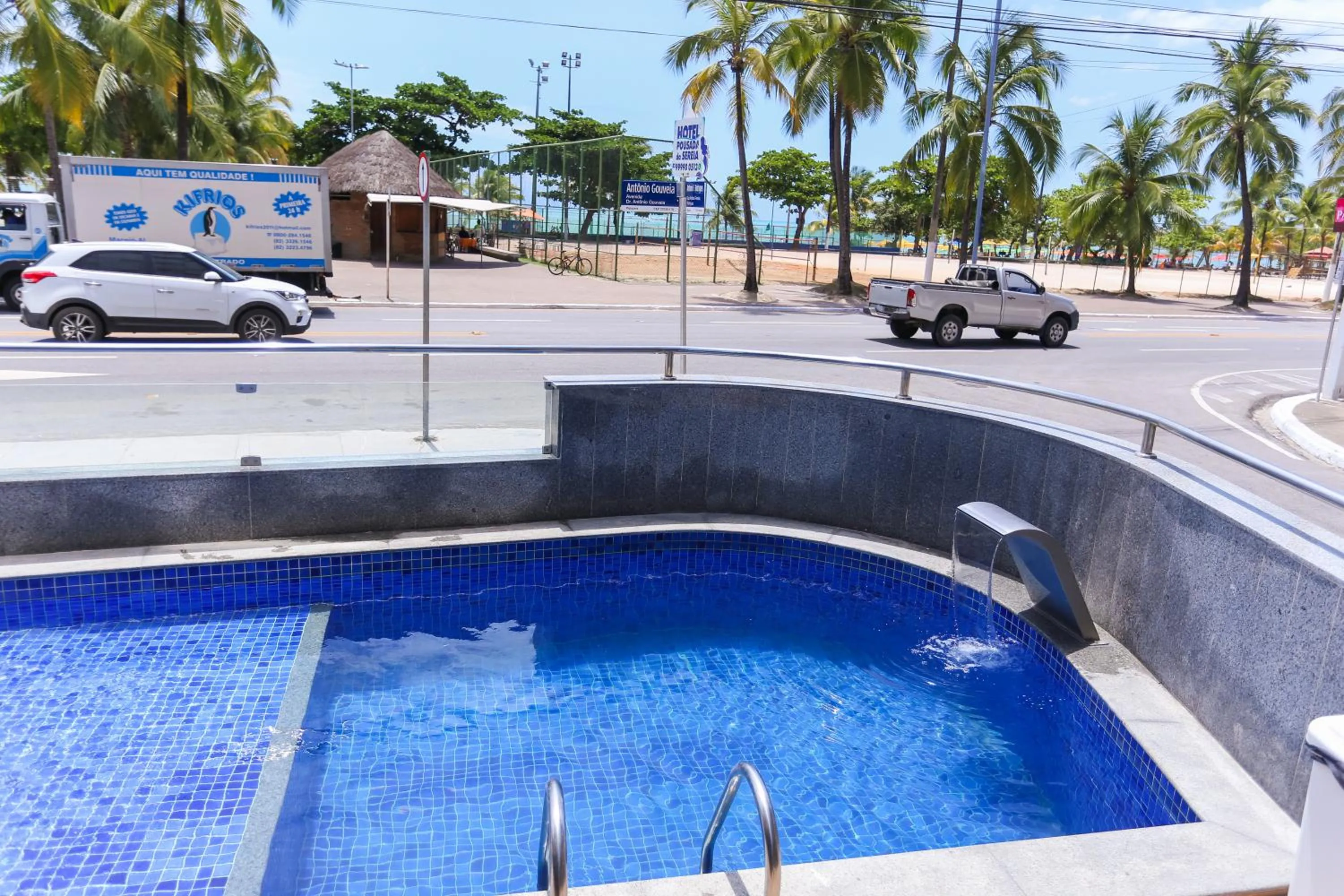 Pool view in Pajuçara Hotel Express