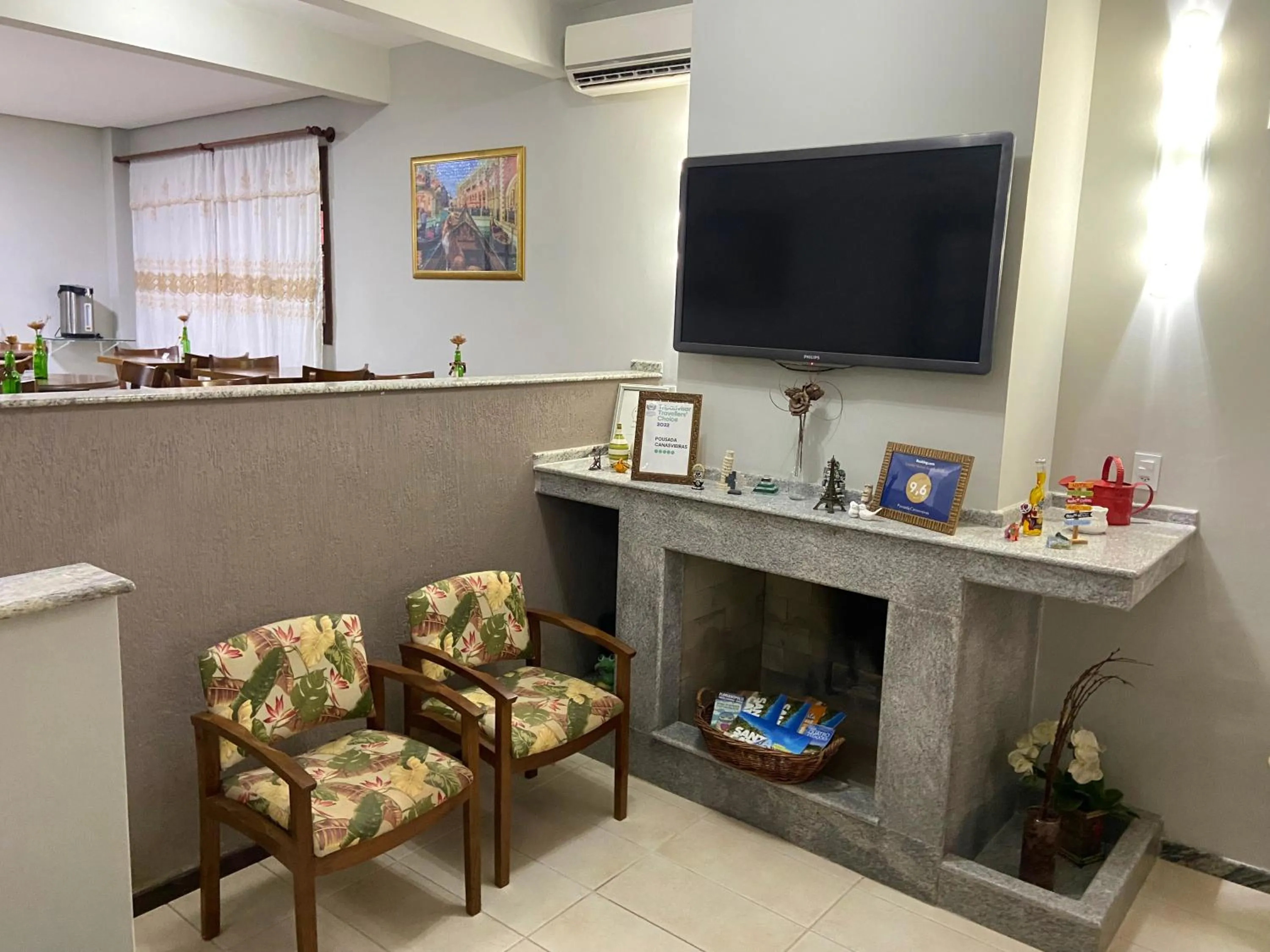 Lobby or reception in Pousada Canasvieiras