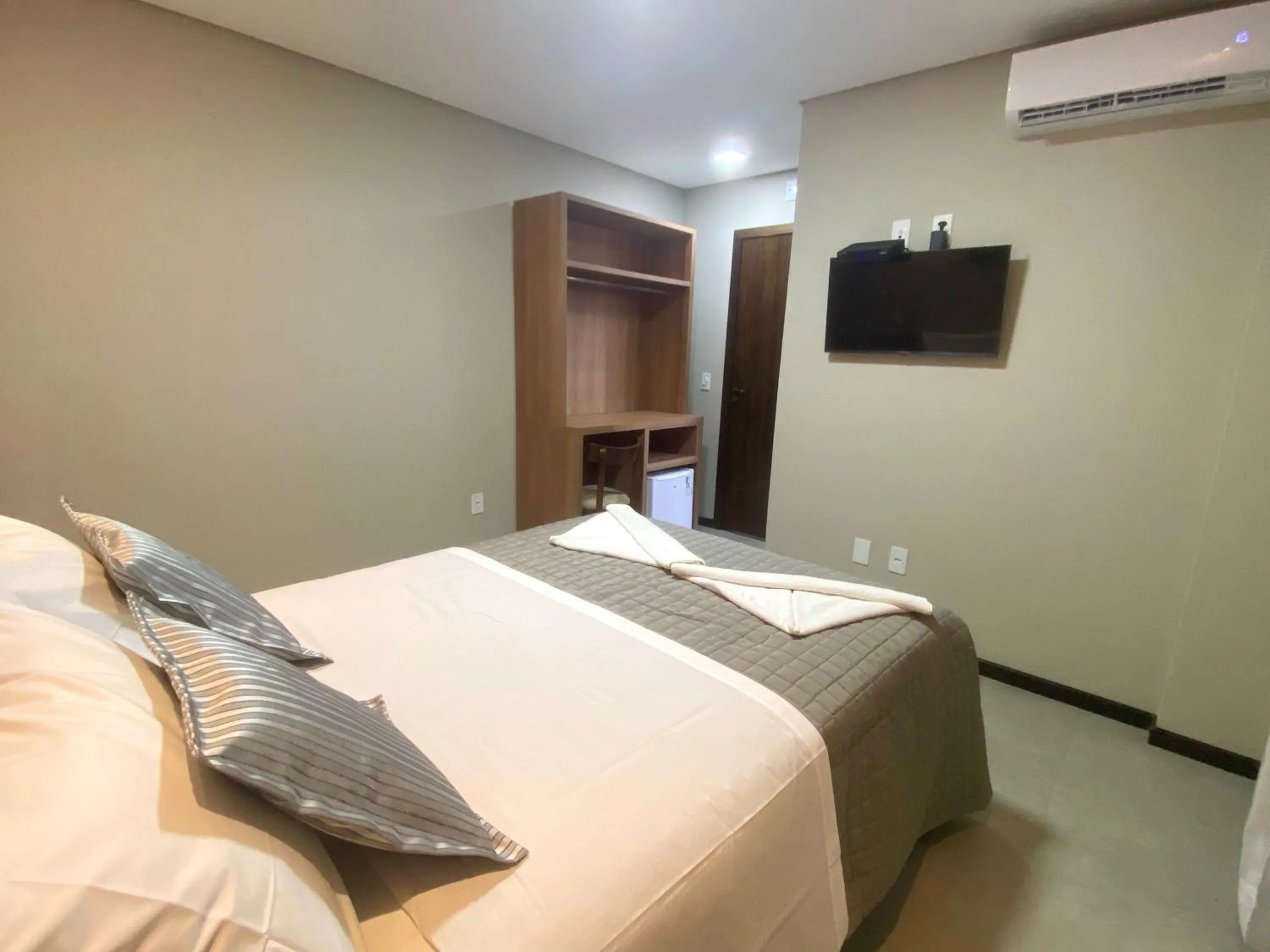 Bed in Pousada Canasvieiras