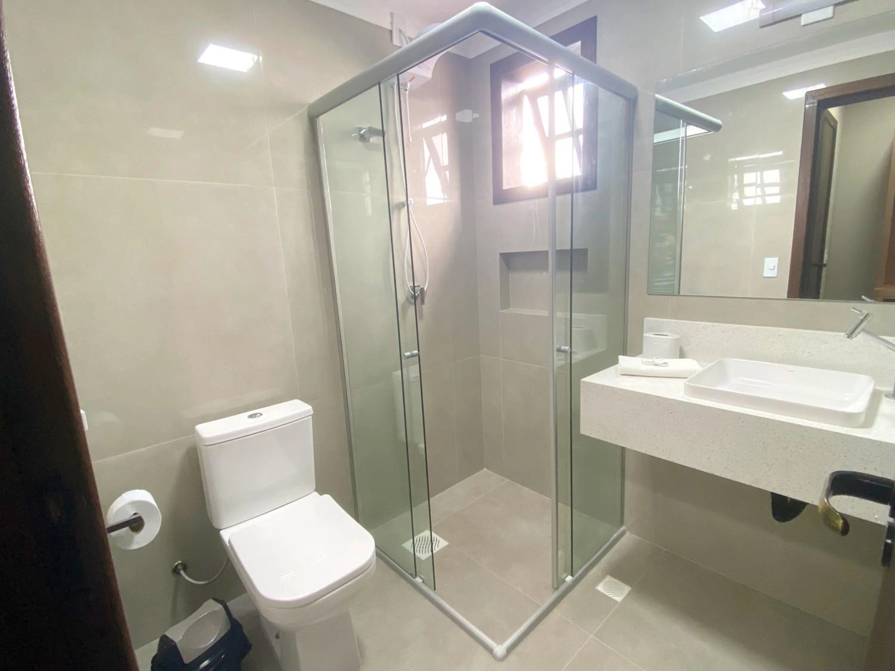 Bathroom in Pousada Canasvieiras