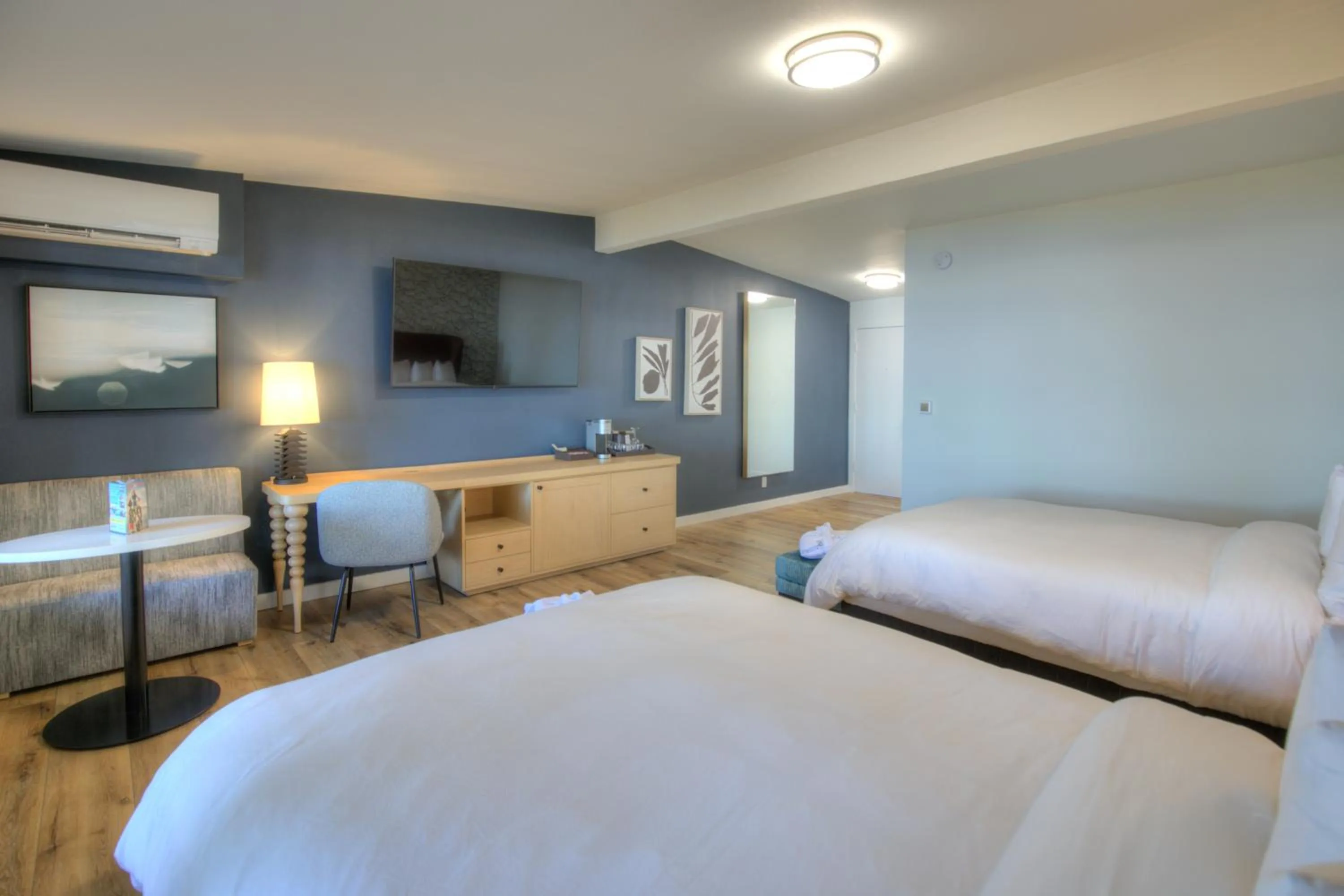 Bed in Ocean Crest Resort