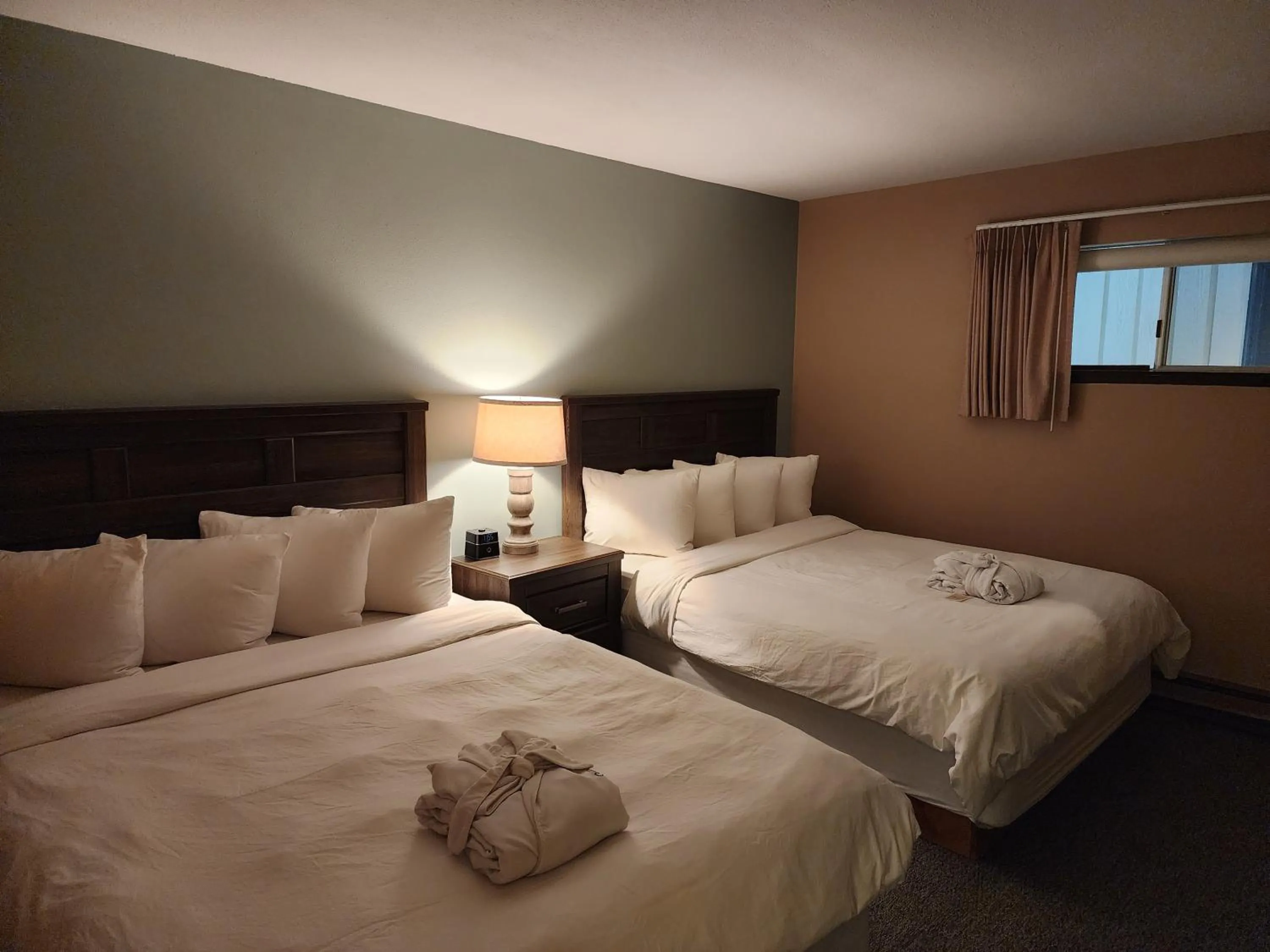 Bed in Ocean Crest Resort