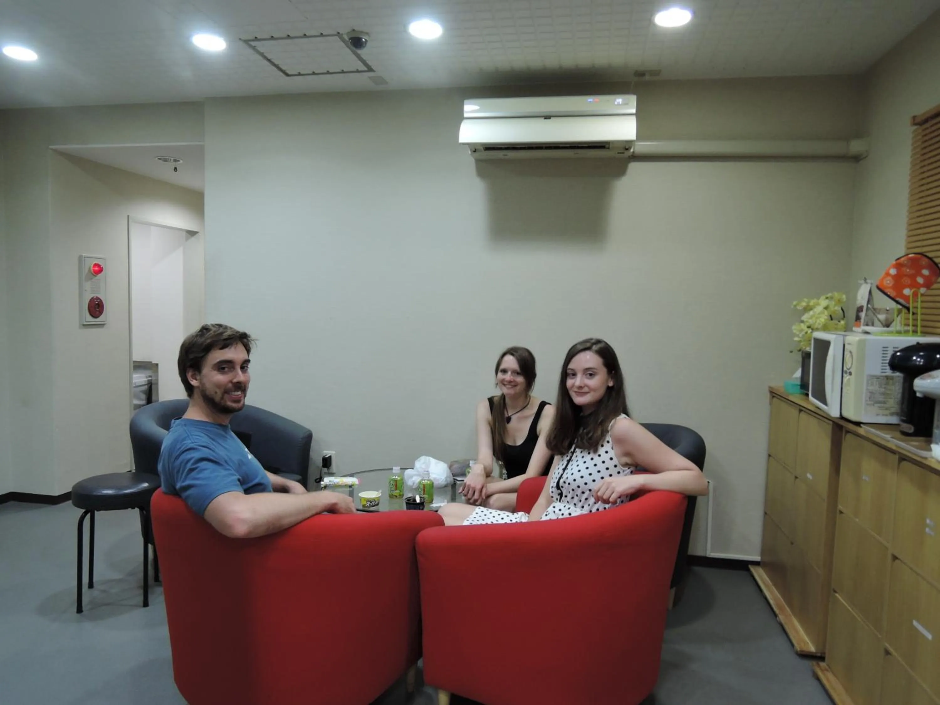 group of guests in Hotel Lucky